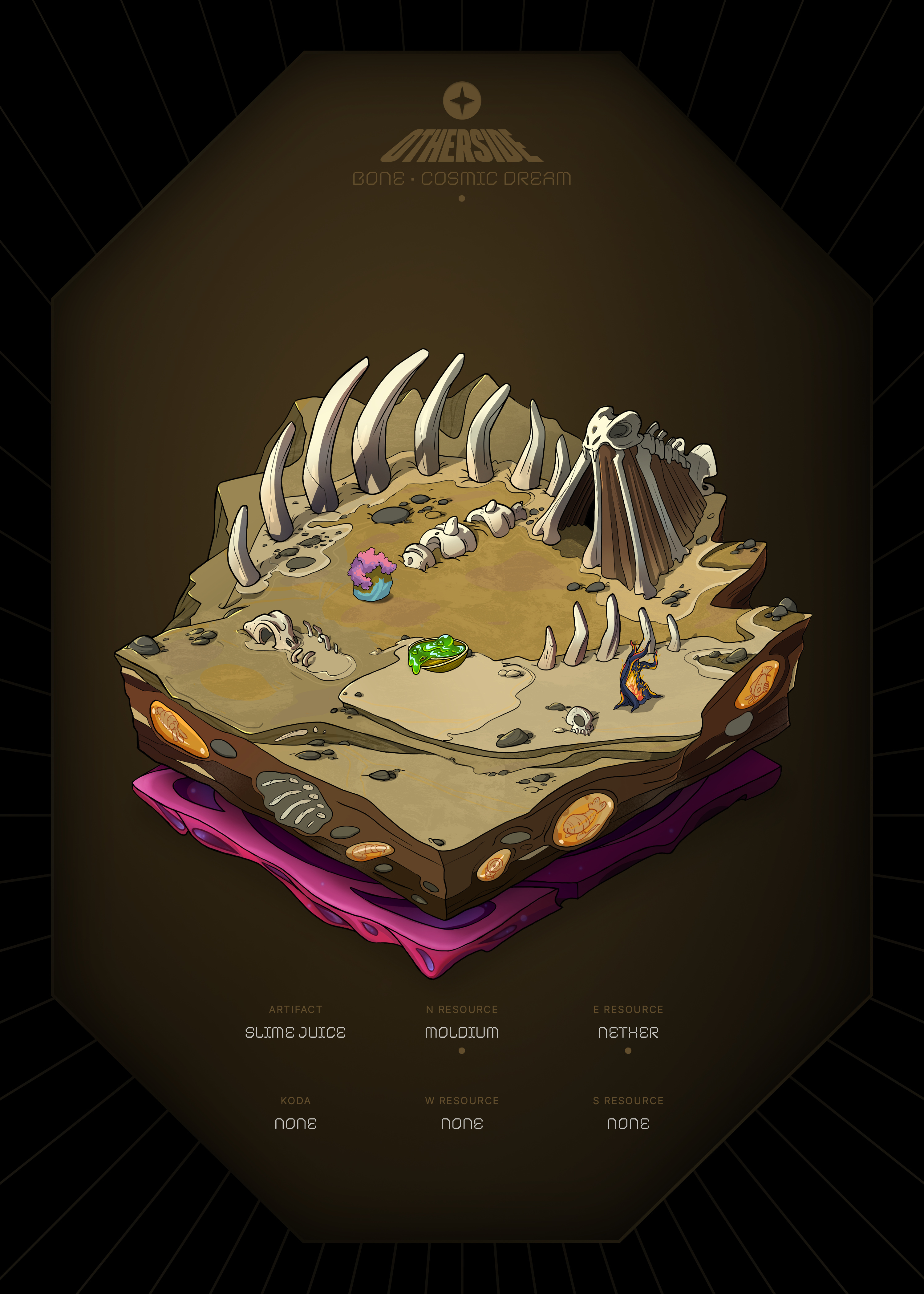 Otherdeed #33470 — Bone