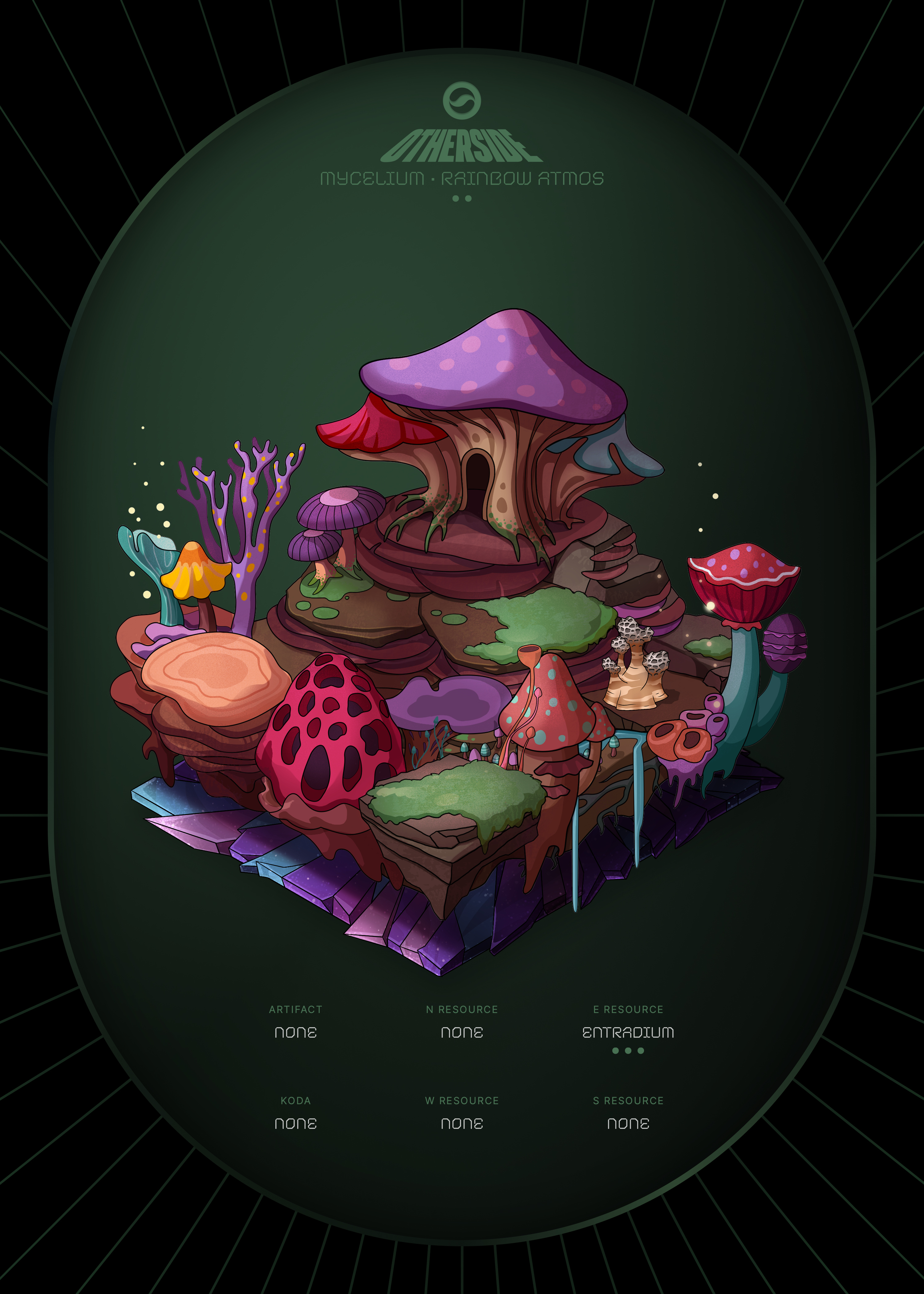 Otherdeed #76114 — Mycelium
