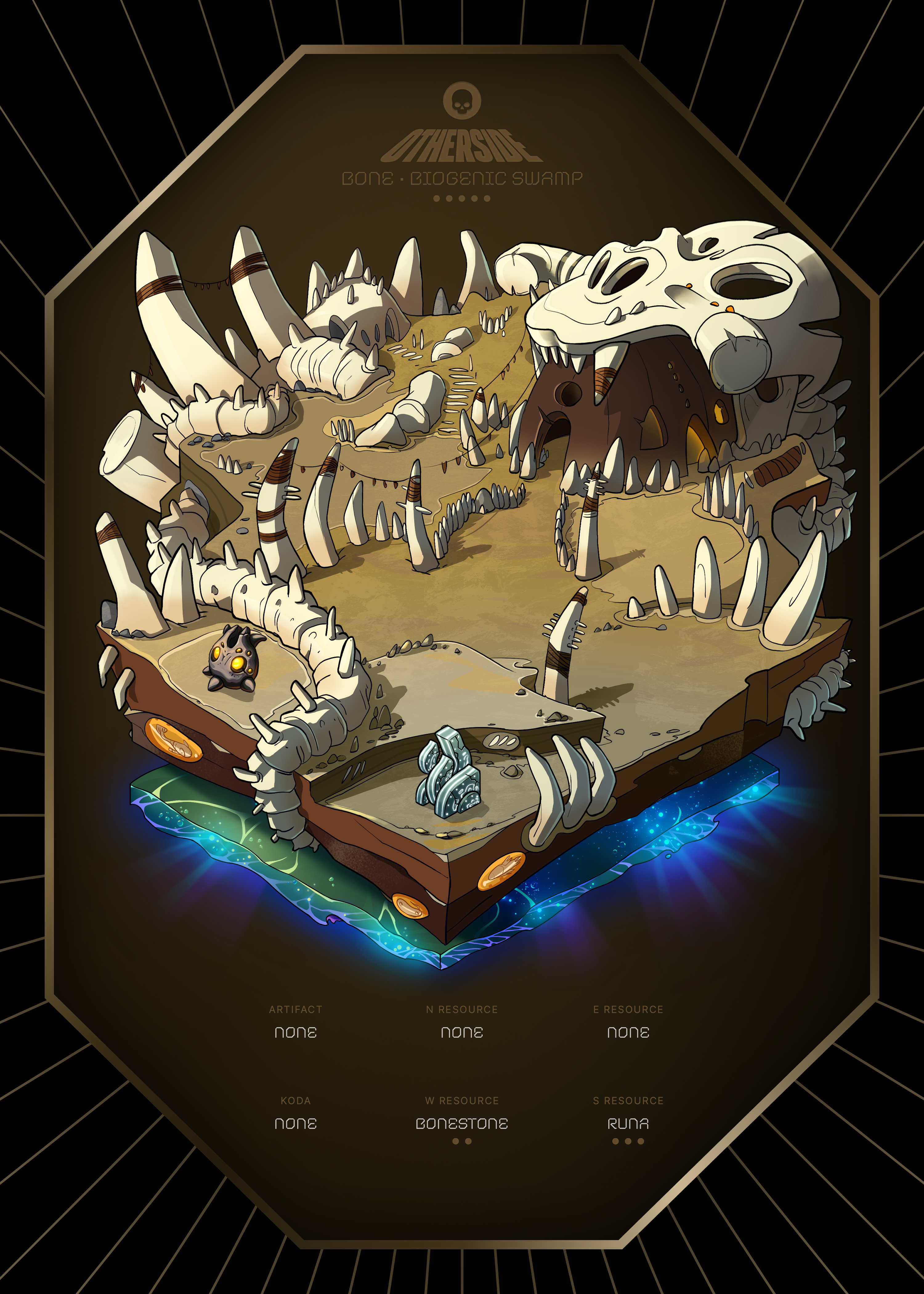 Otherdeed #1406 — Bone