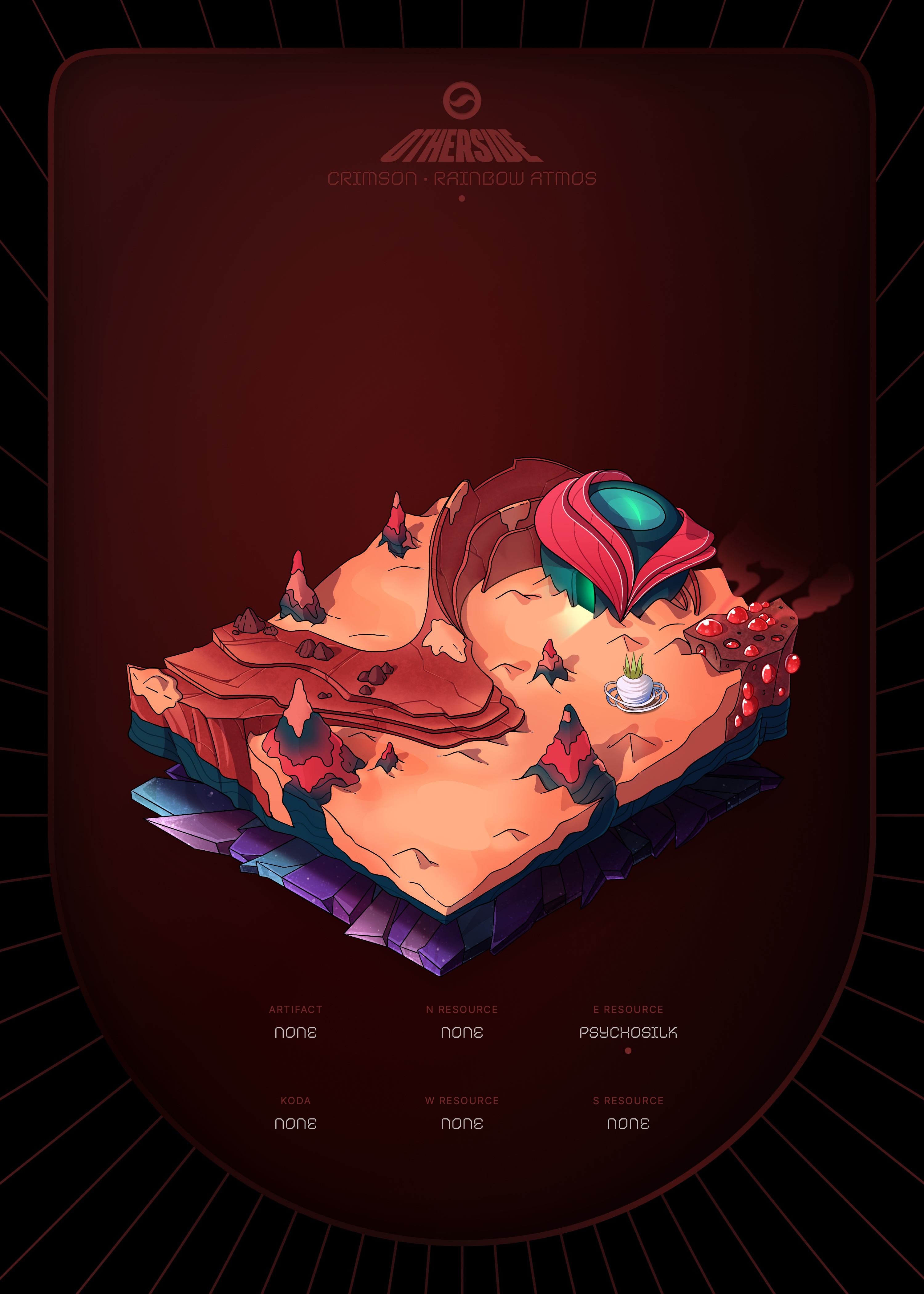 Otherdeed #84278 — Crimson