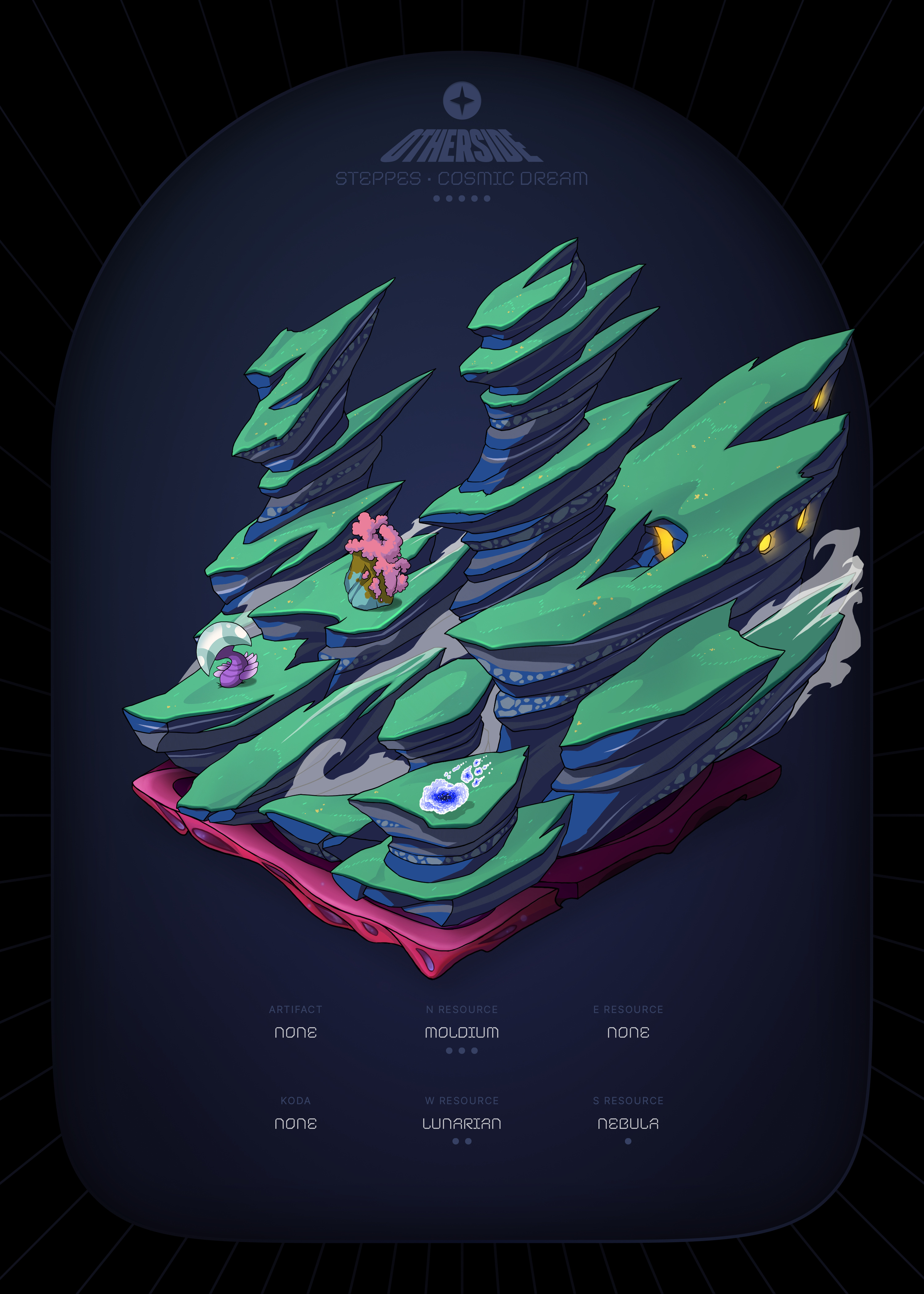 Otherdeed #35177 — Steppes