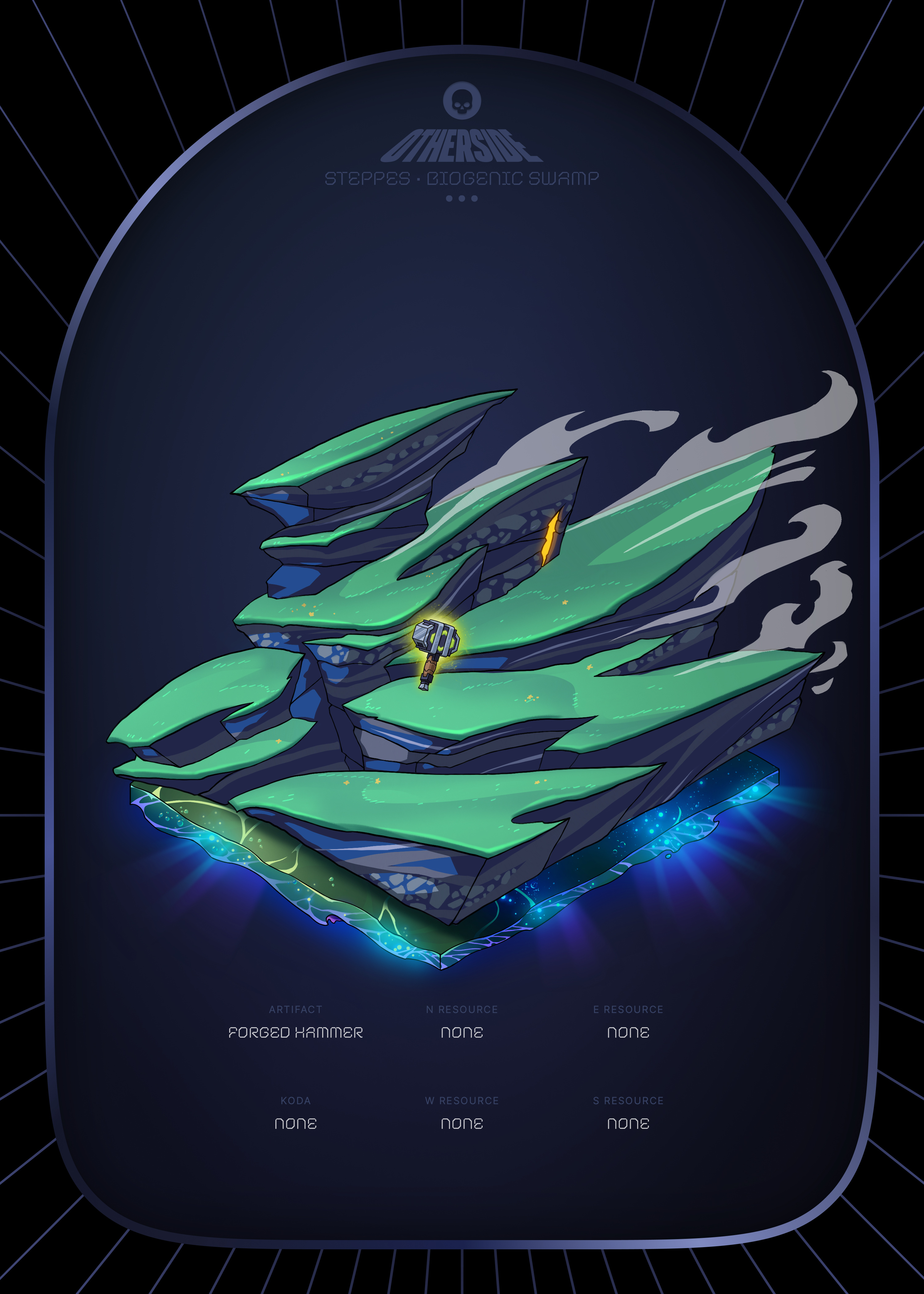 Otherdeed #7883 — Steppes