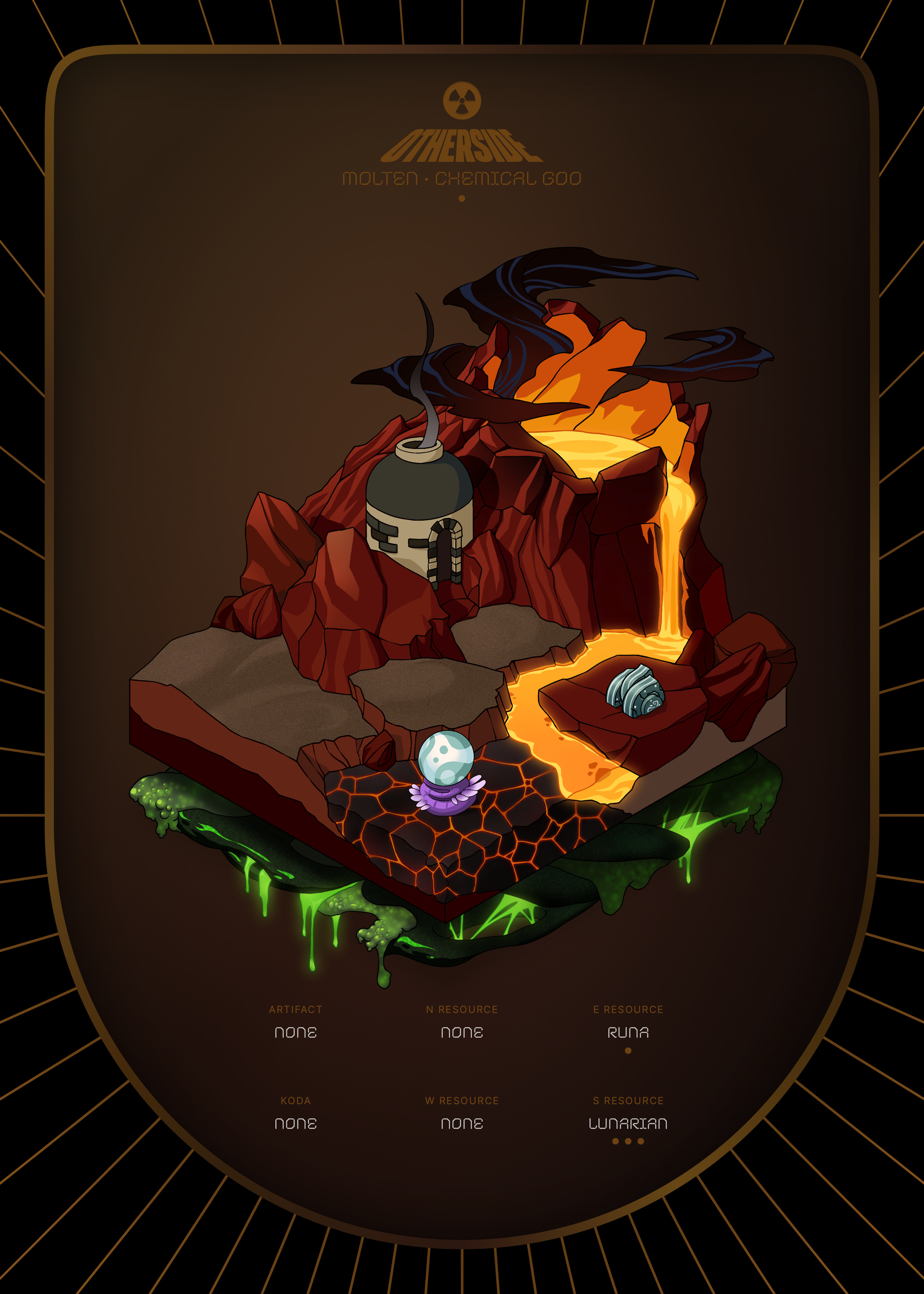 Otherdeed #11628 — Molten
