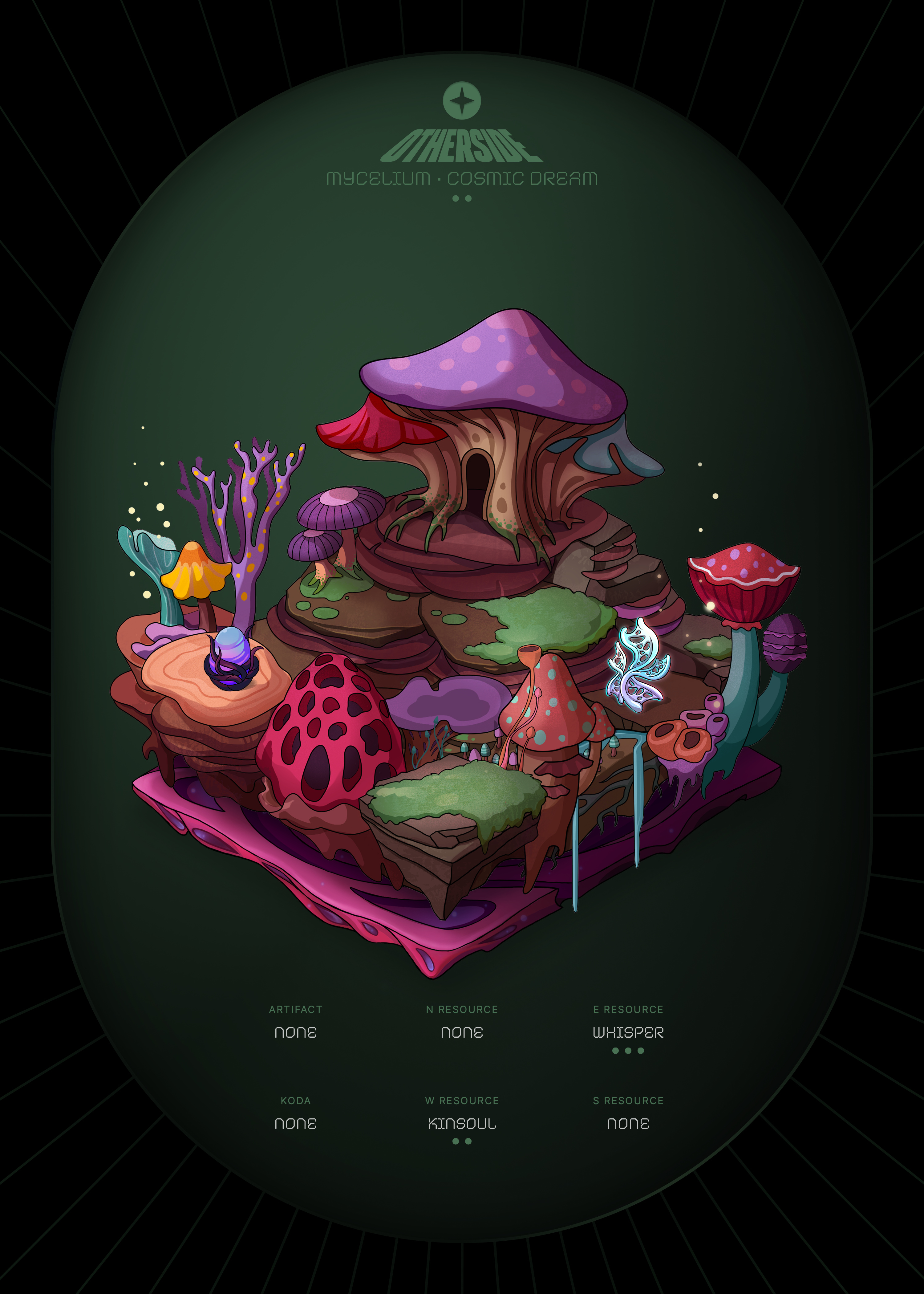 Otherdeed #97700 — Mycelium
