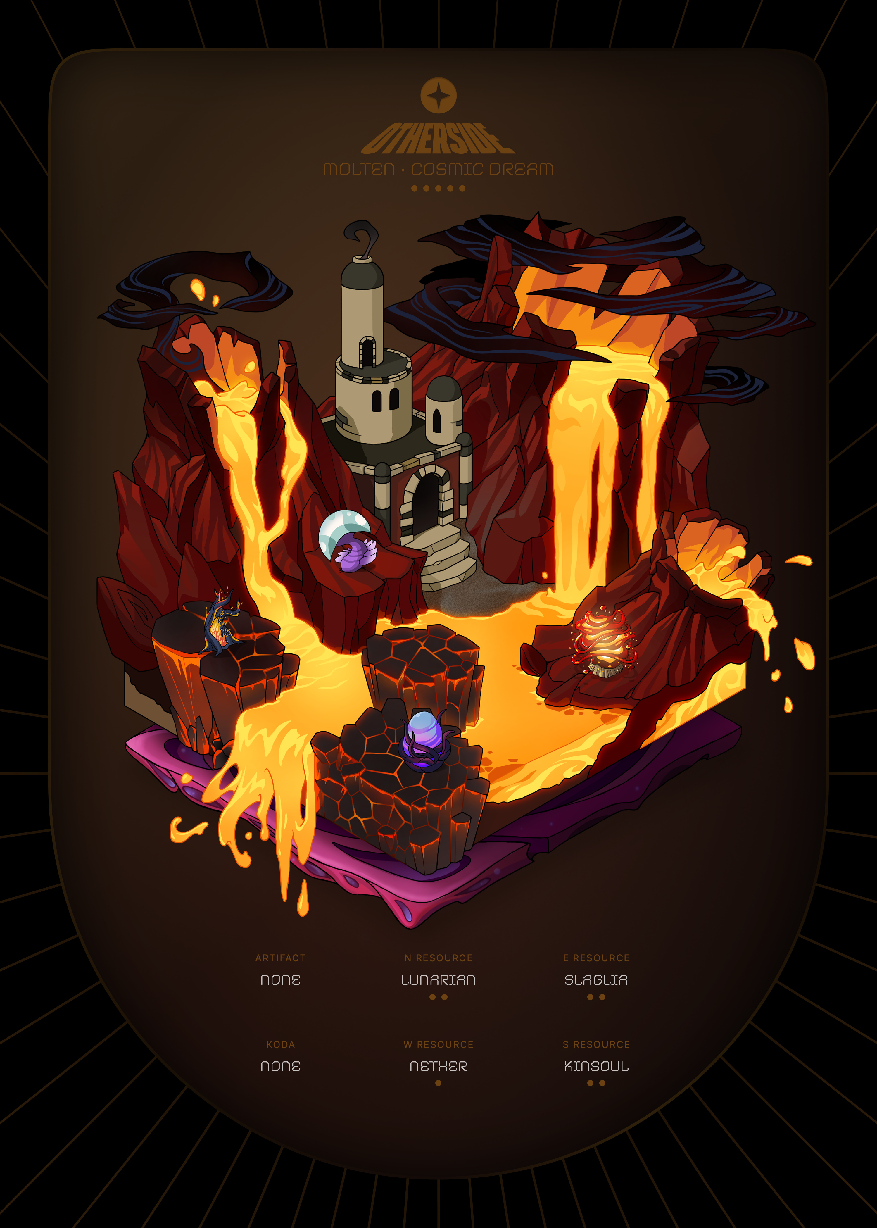 Otherdeed #38397 — Molten