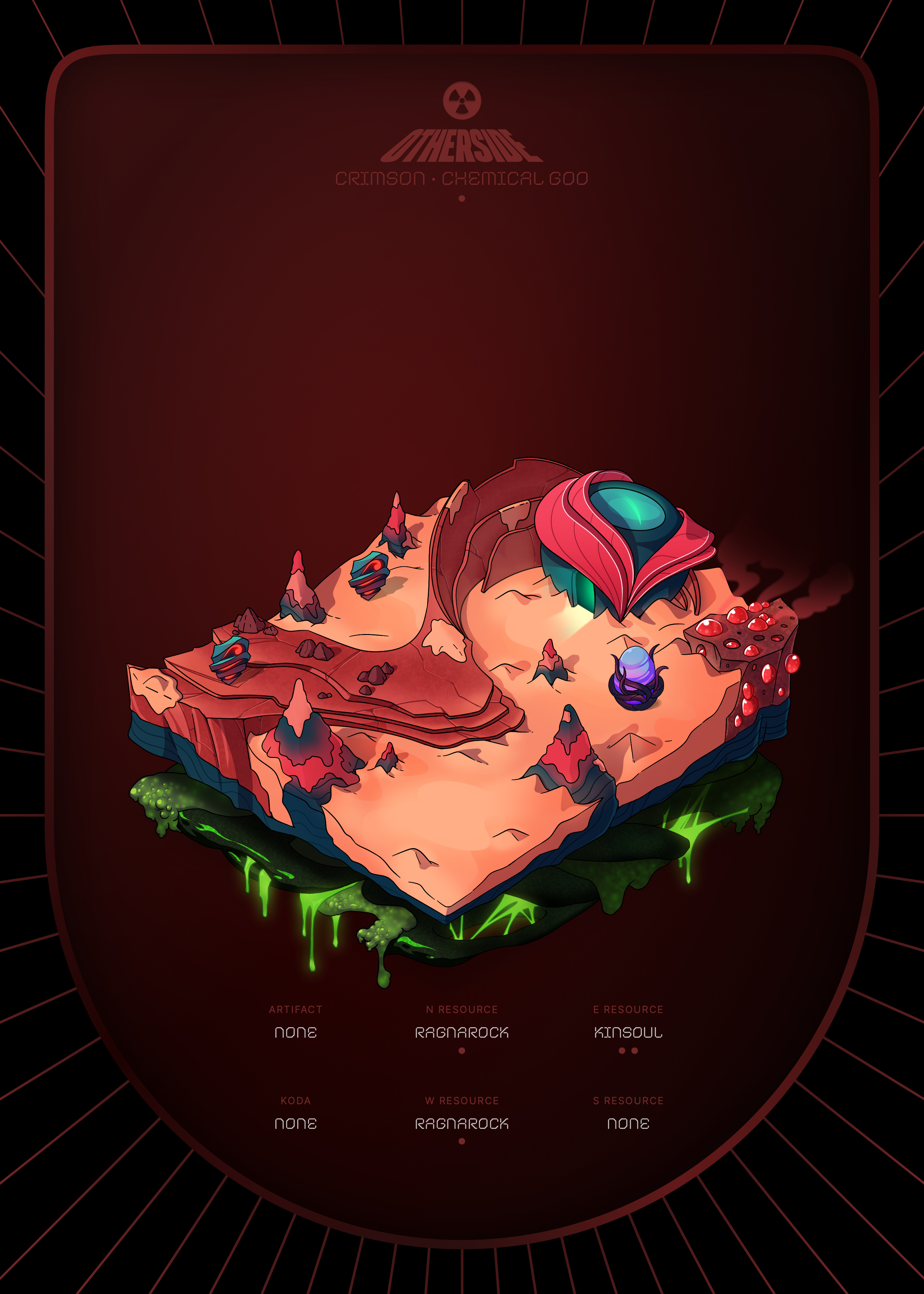Otherdeed #26281 — Crimson