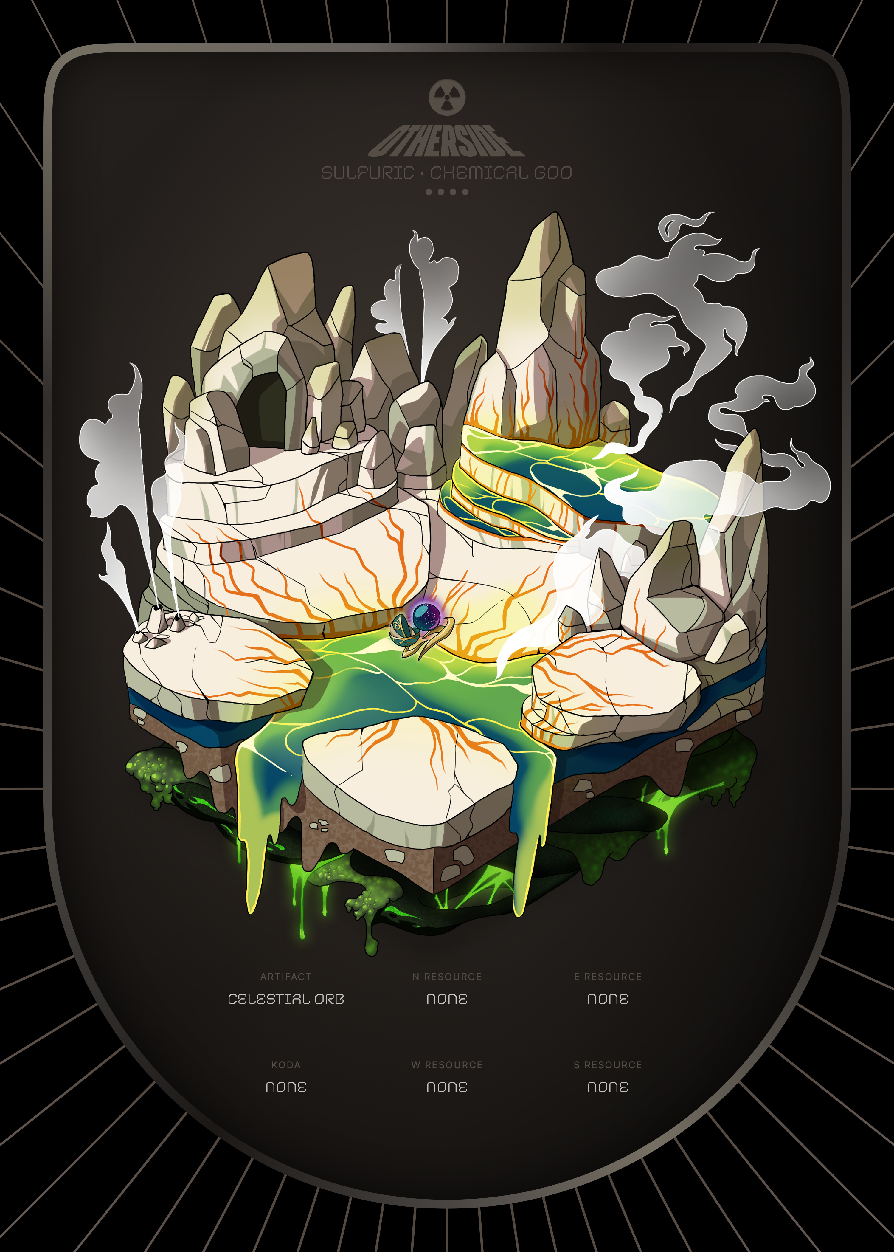 Otherdeed #14046 — Sulfuric
