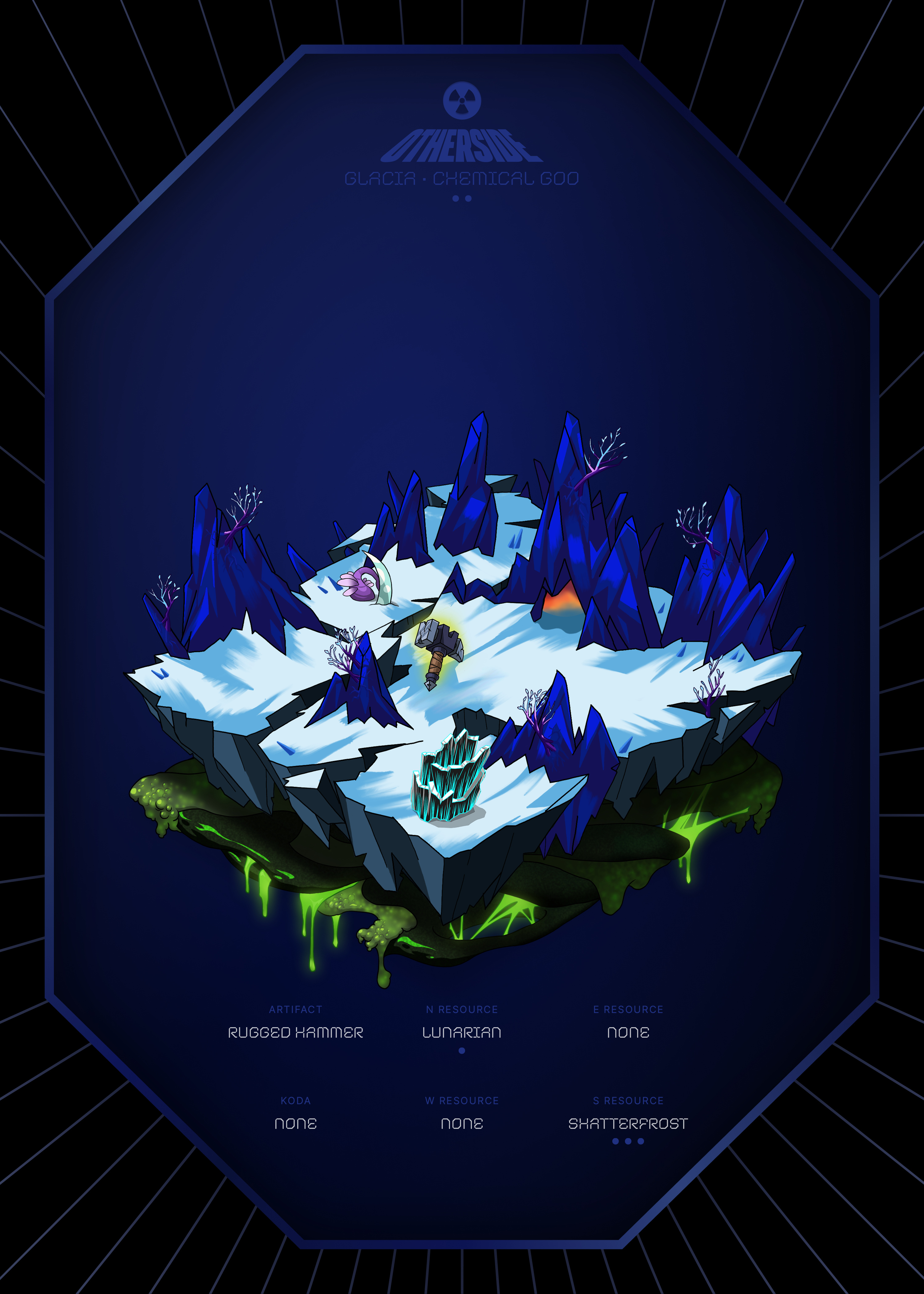 Otherdeed #17771 — Glacia