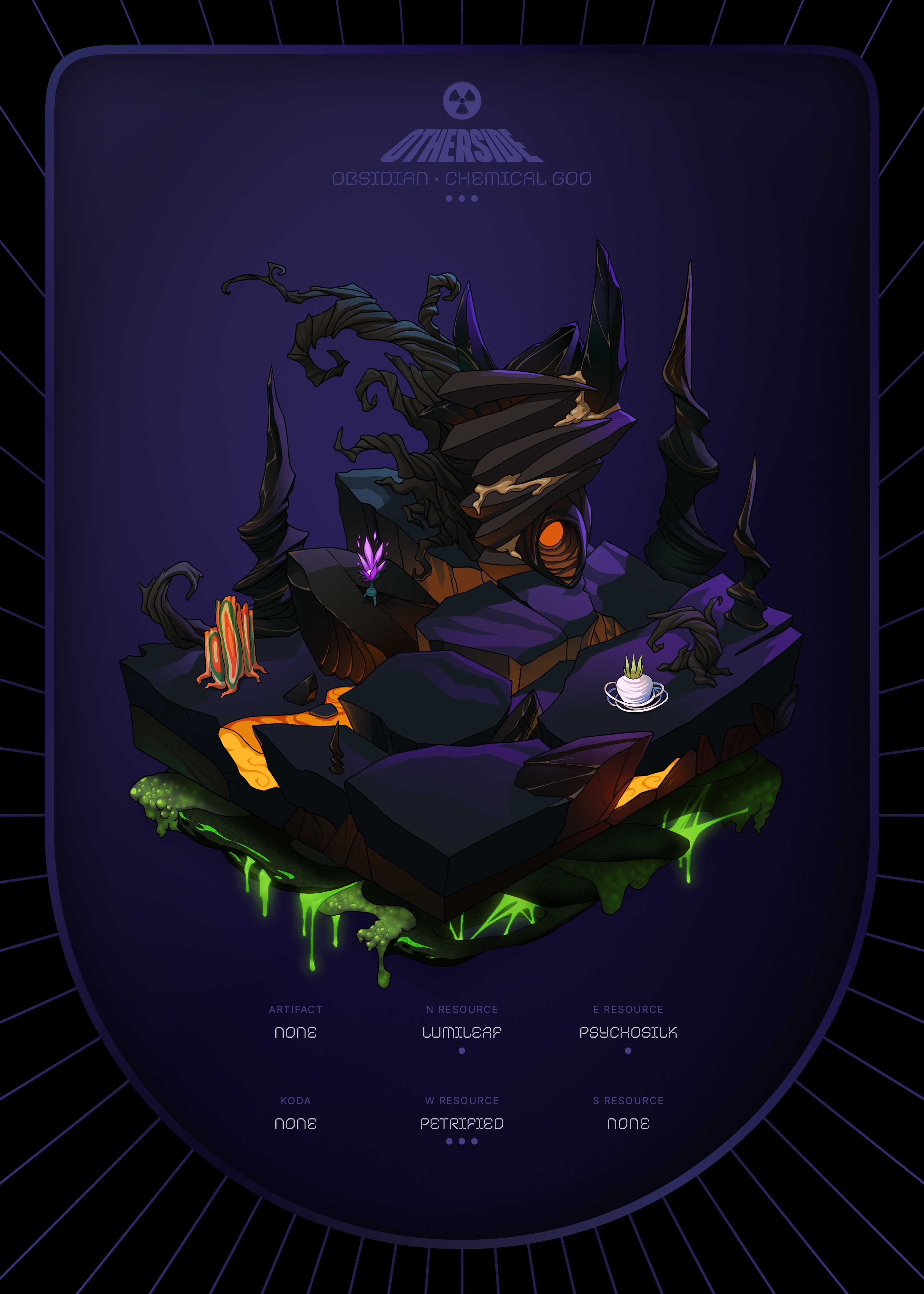 Otherdeed #13197 — Obsidian