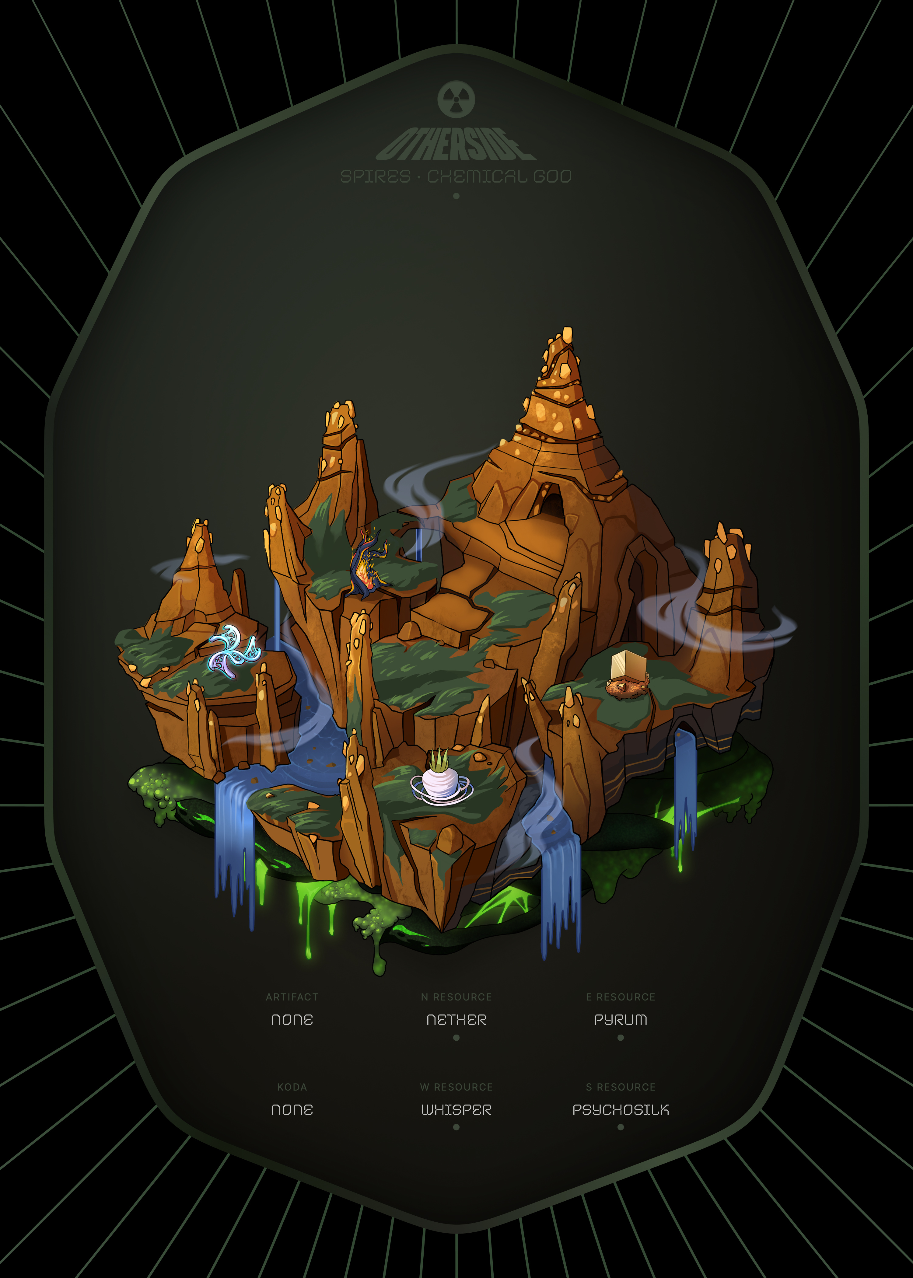 Otherdeed #13002 — Spires