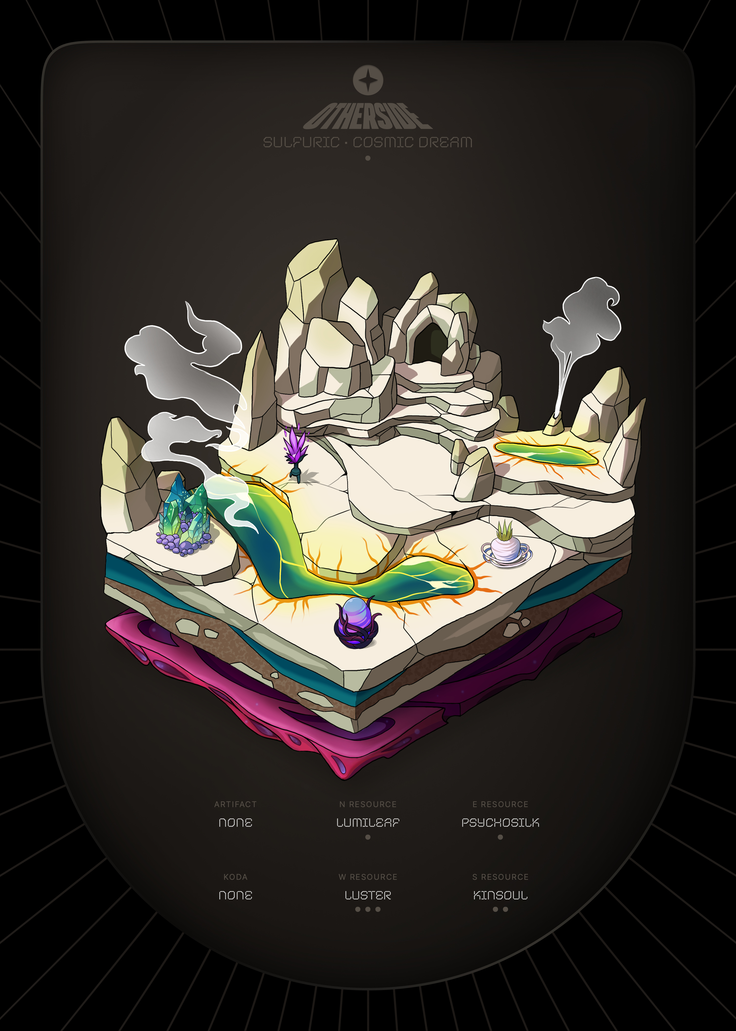 Otherdeed #91053 — Sulfuric