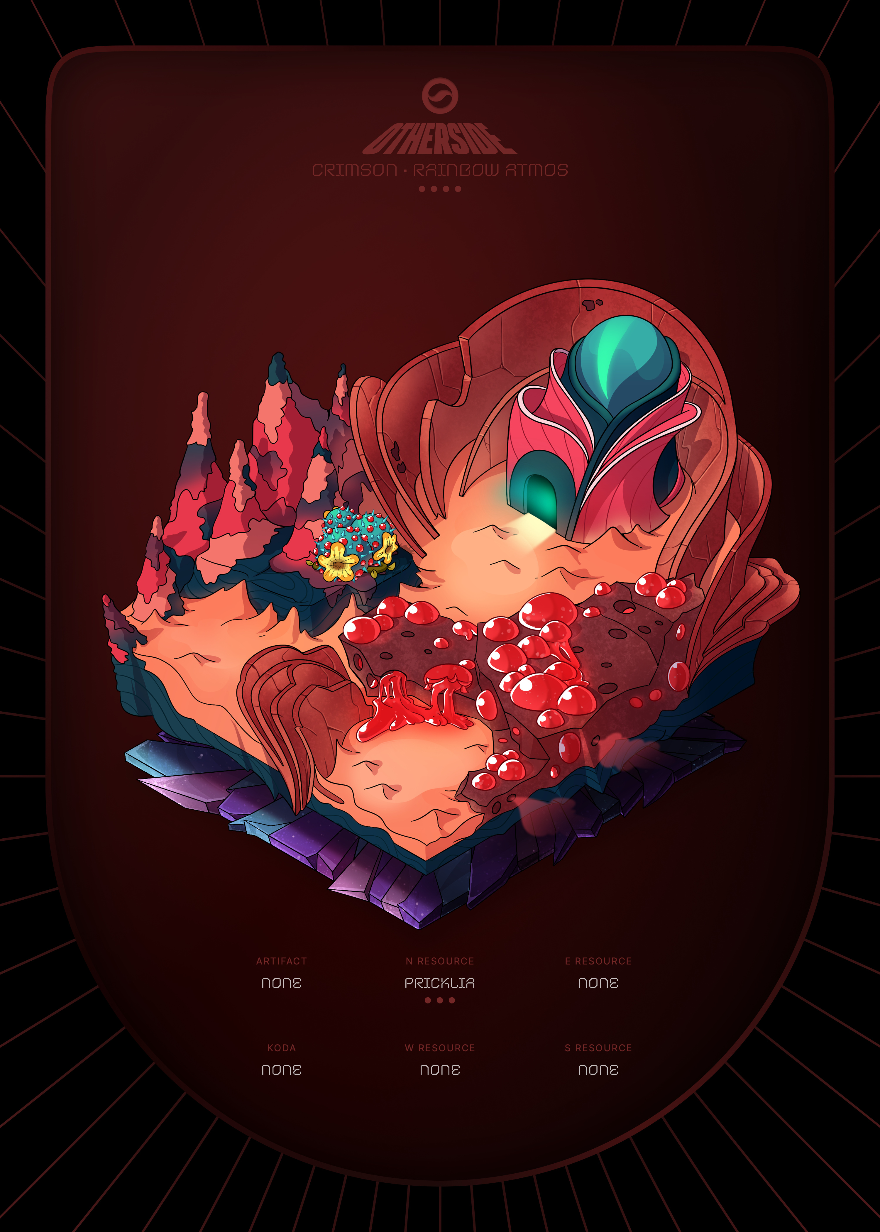 Otherdeed #70704 — Crimson
