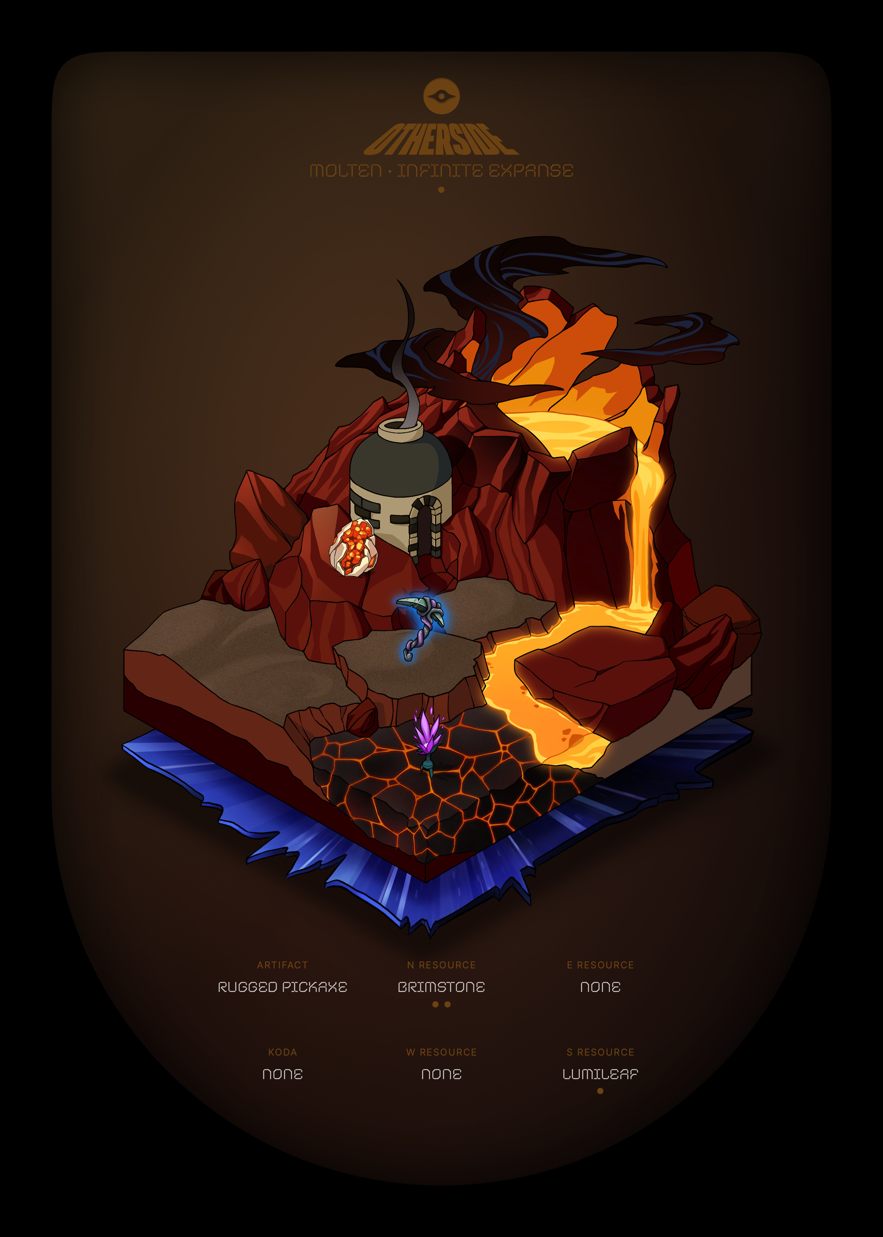 Otherdeed #41740 — Molten