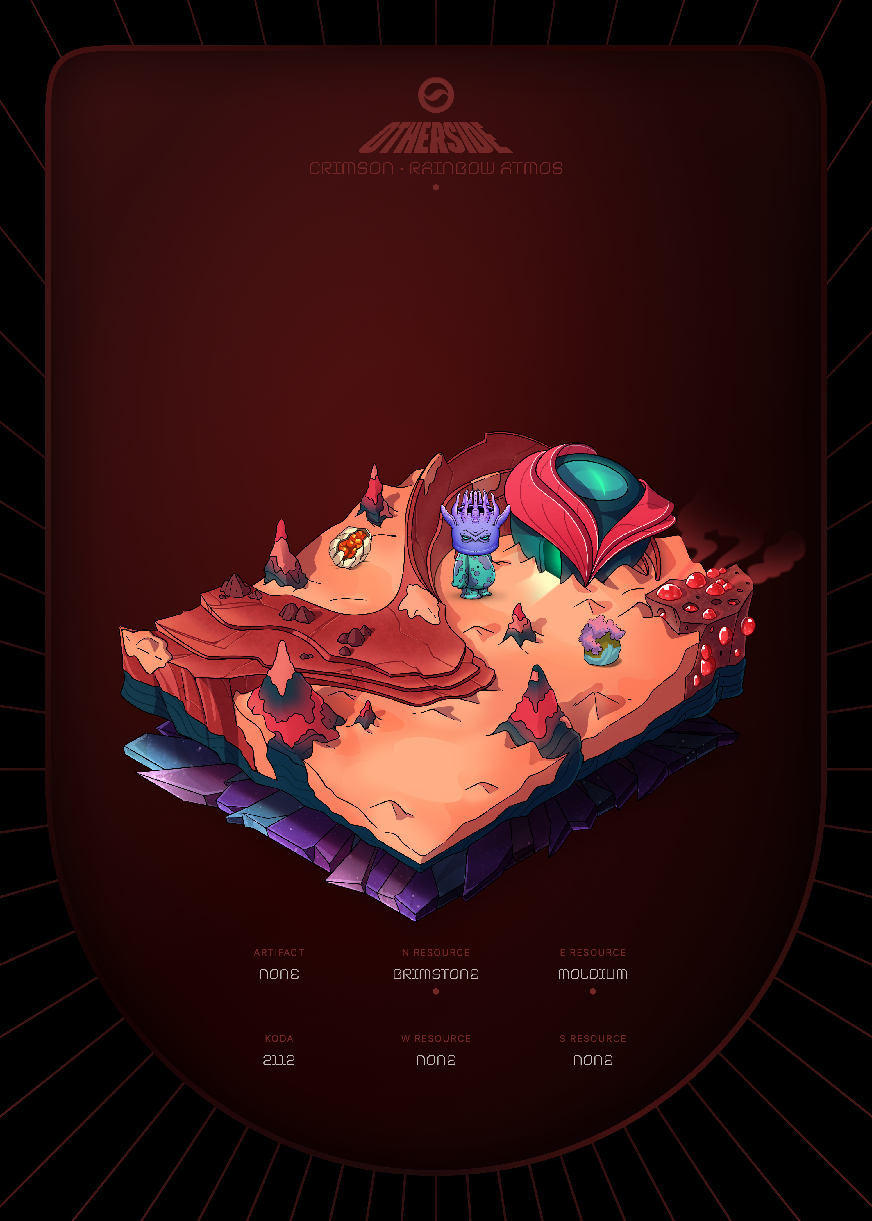 Otherdeed #84479 — Crimson