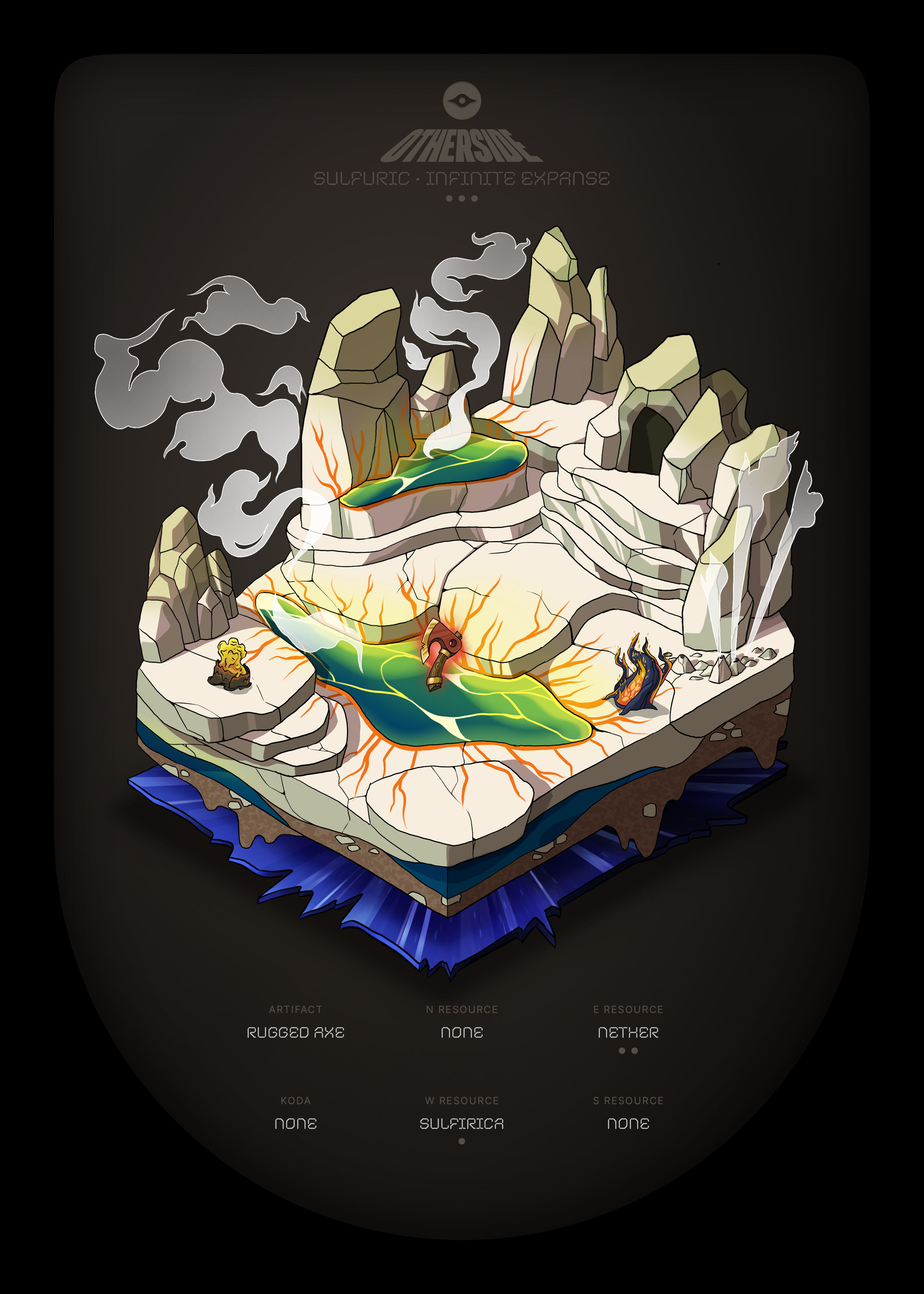 Otherdeed #64691 — Sulfuric