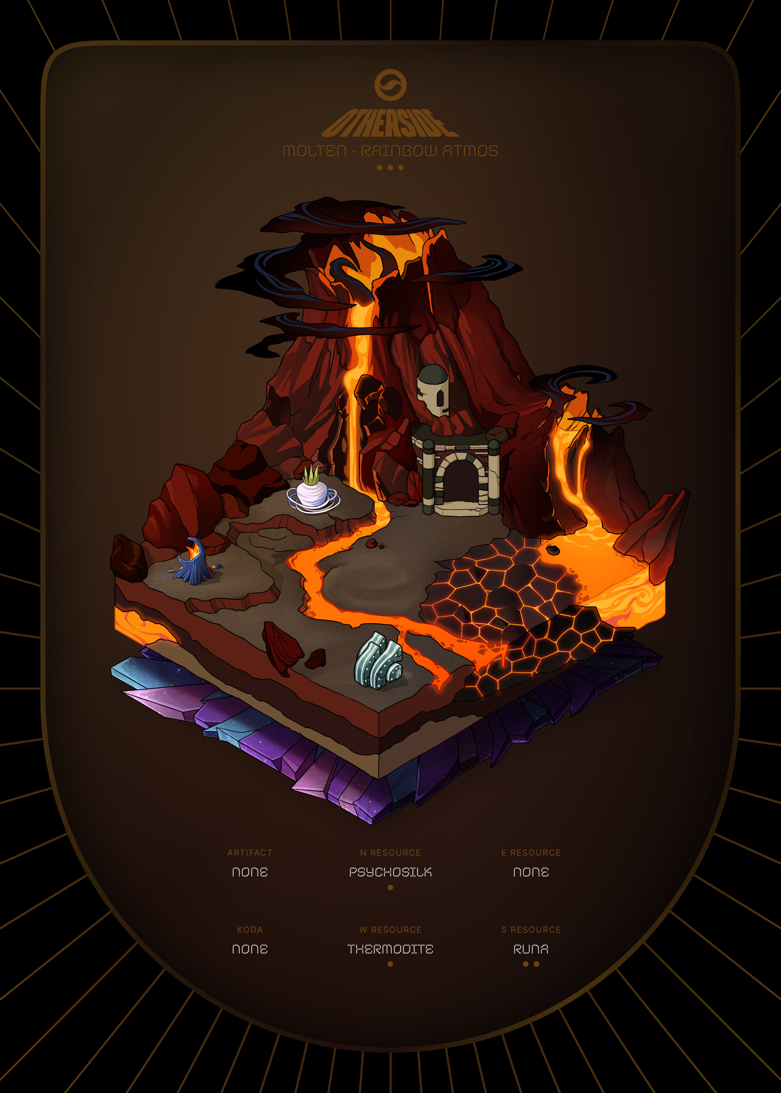 Otherdeed #67970 — Molten