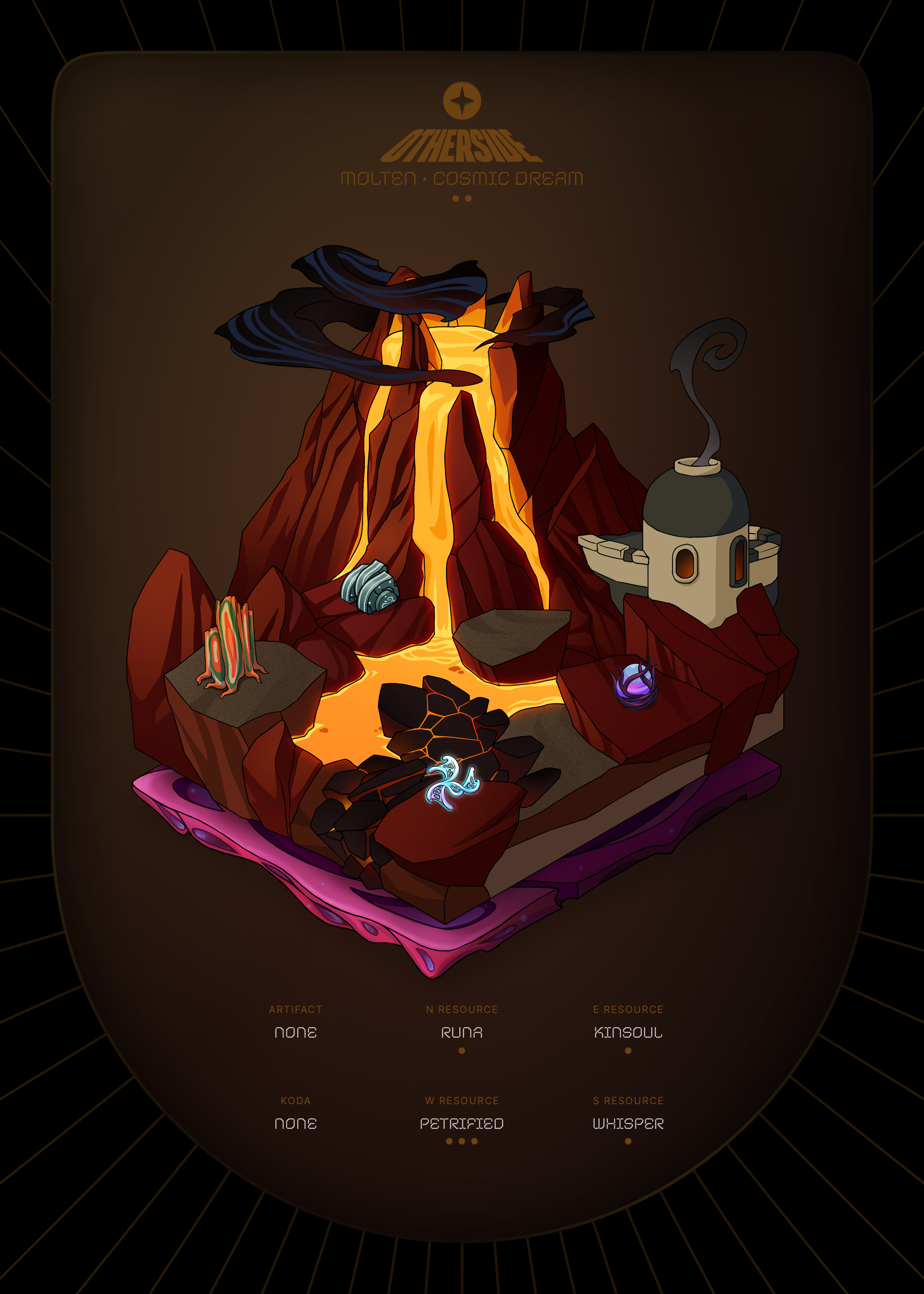 Otherdeed #98931 — Molten