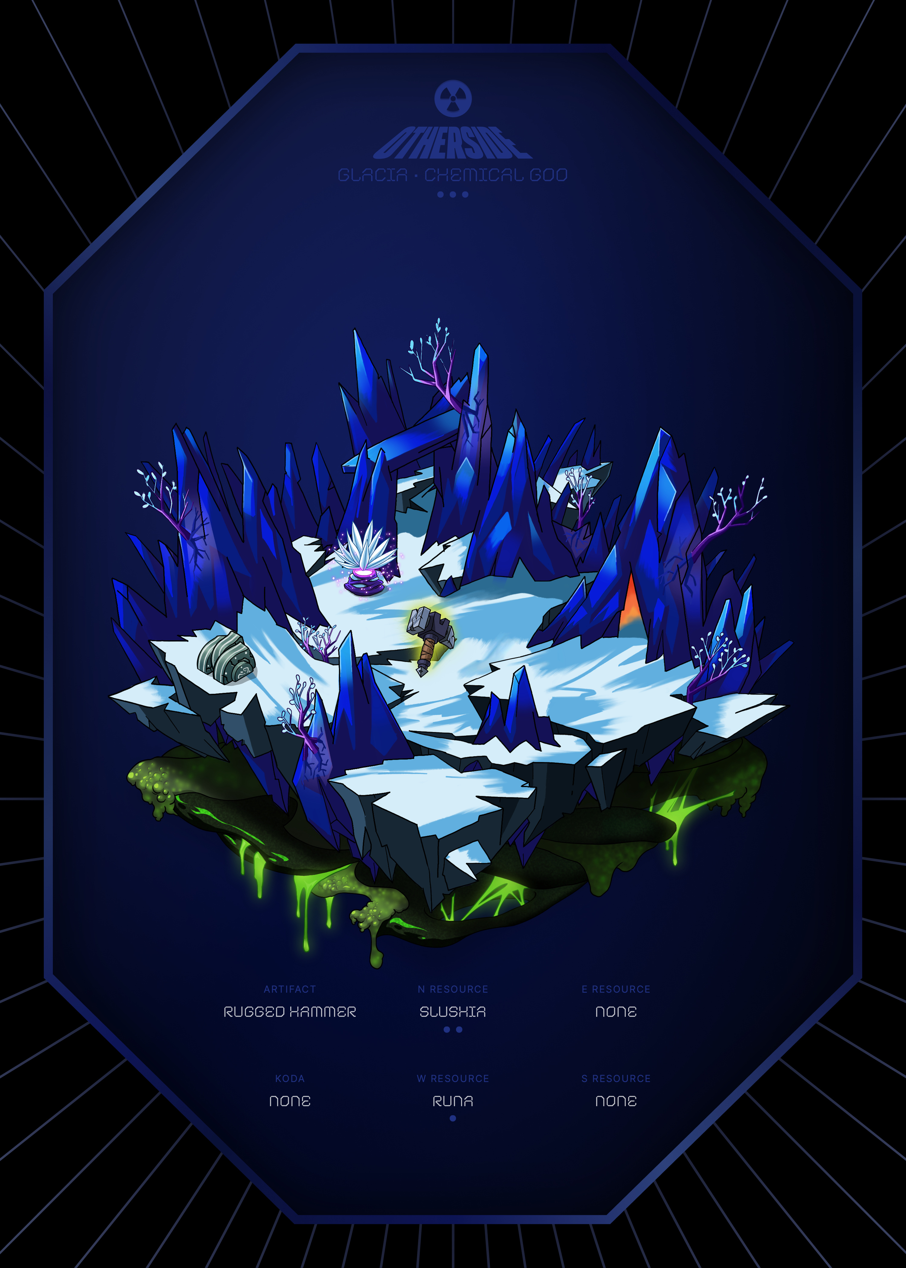 Otherdeed #14589 — Glacia