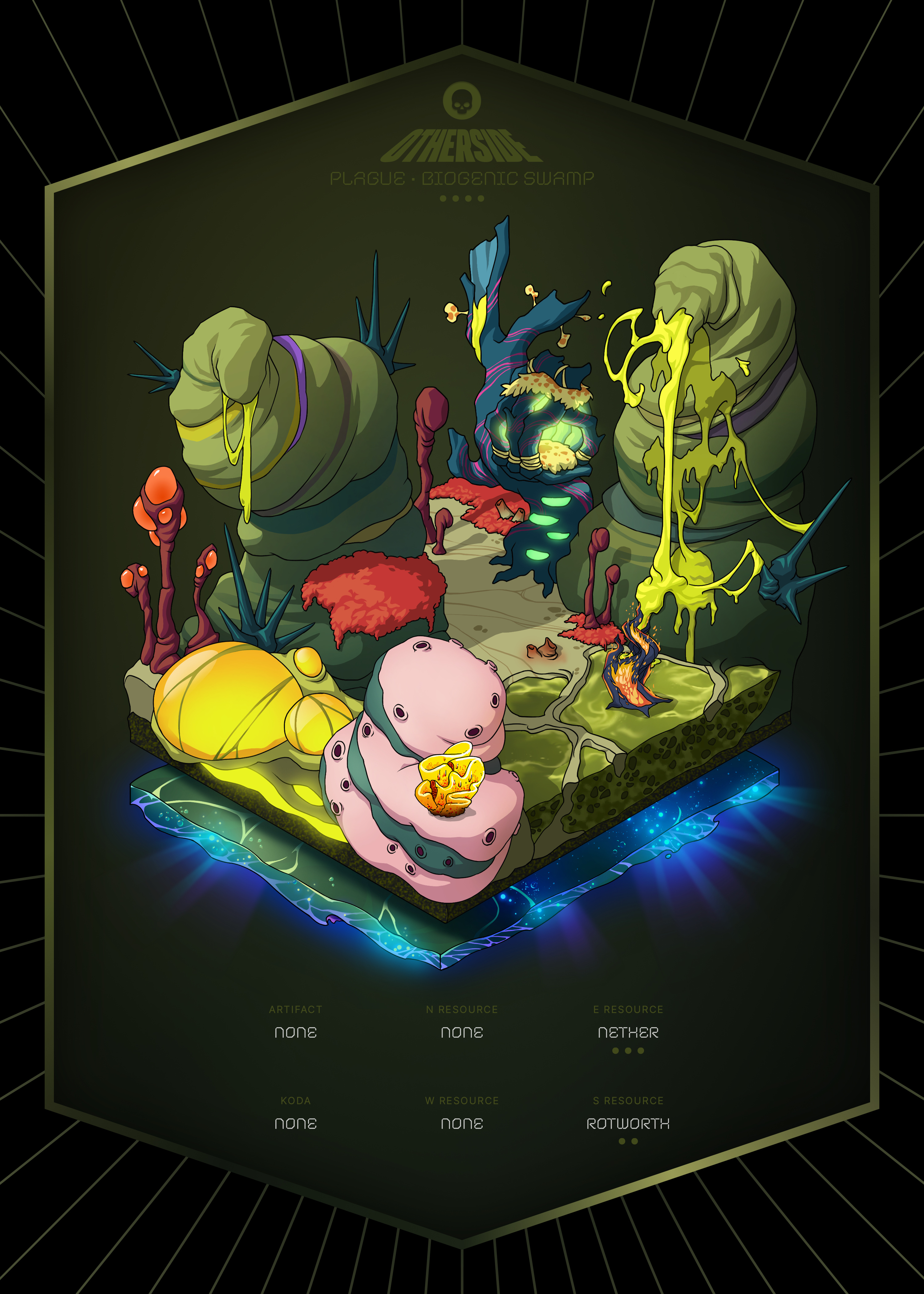Otherdeed #6405 — Plague