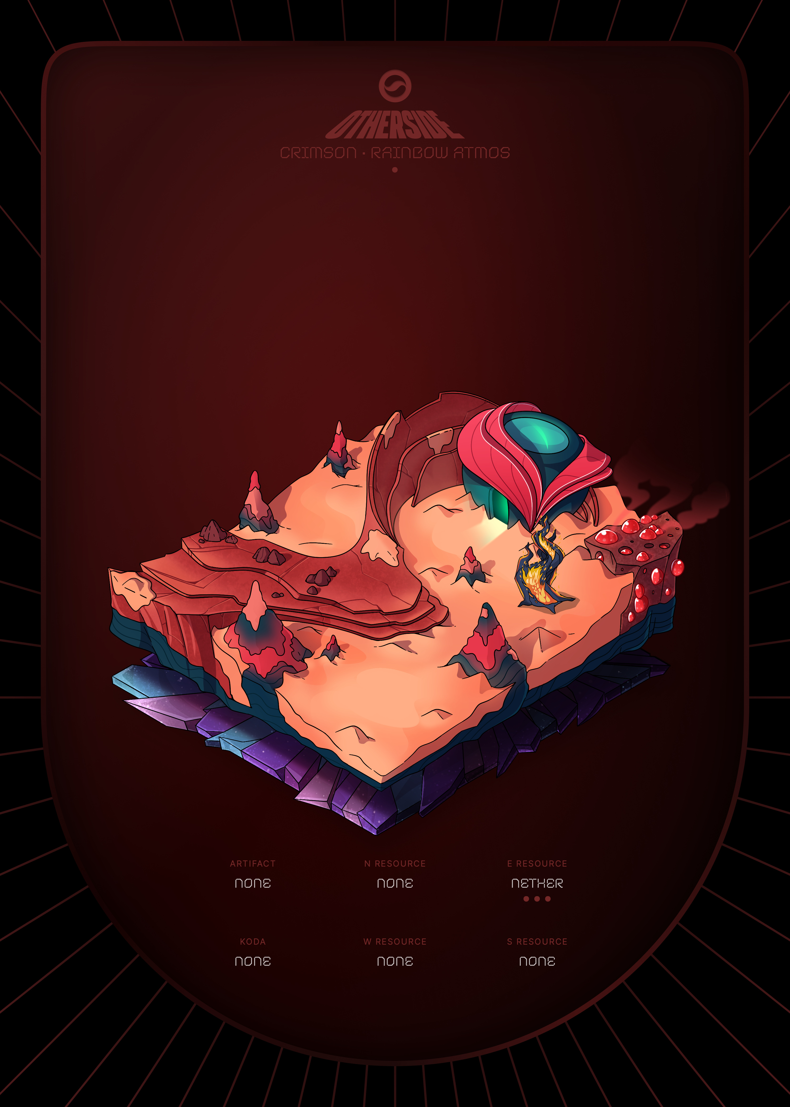 Otherdeed #73197 — Crimson