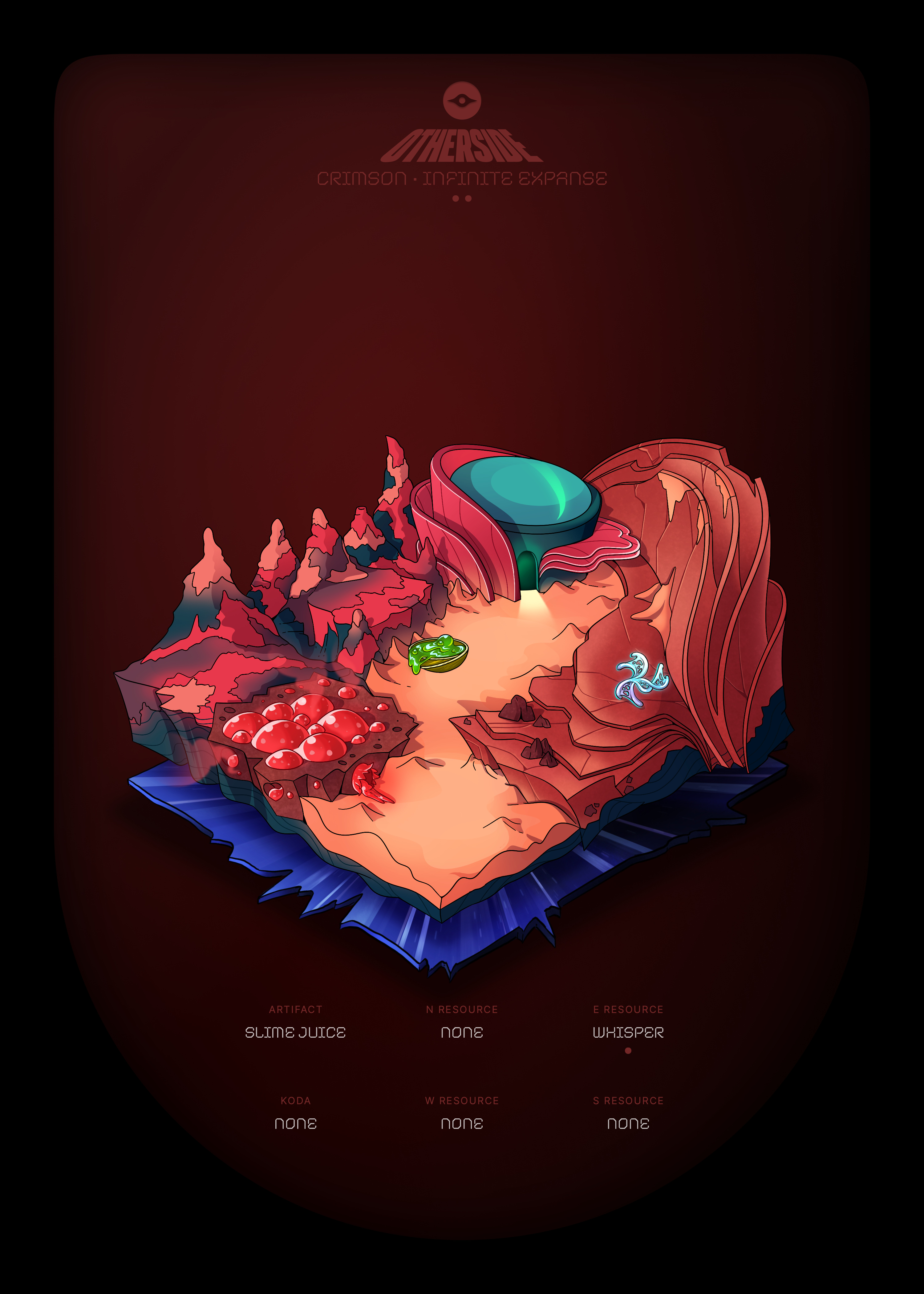 Otherdeed #44885 — Crimson
