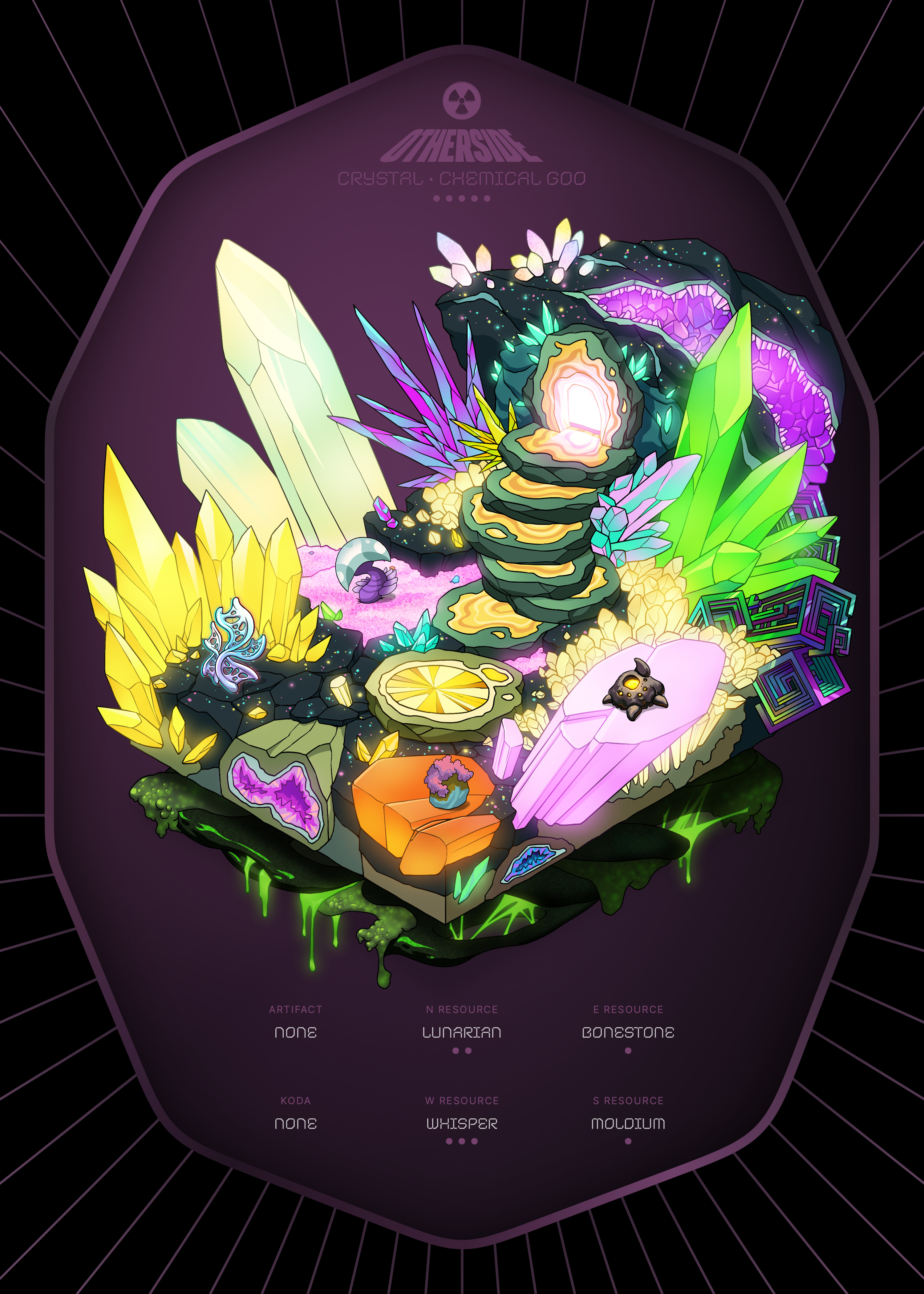 Otherdeed #22955 — Crystal