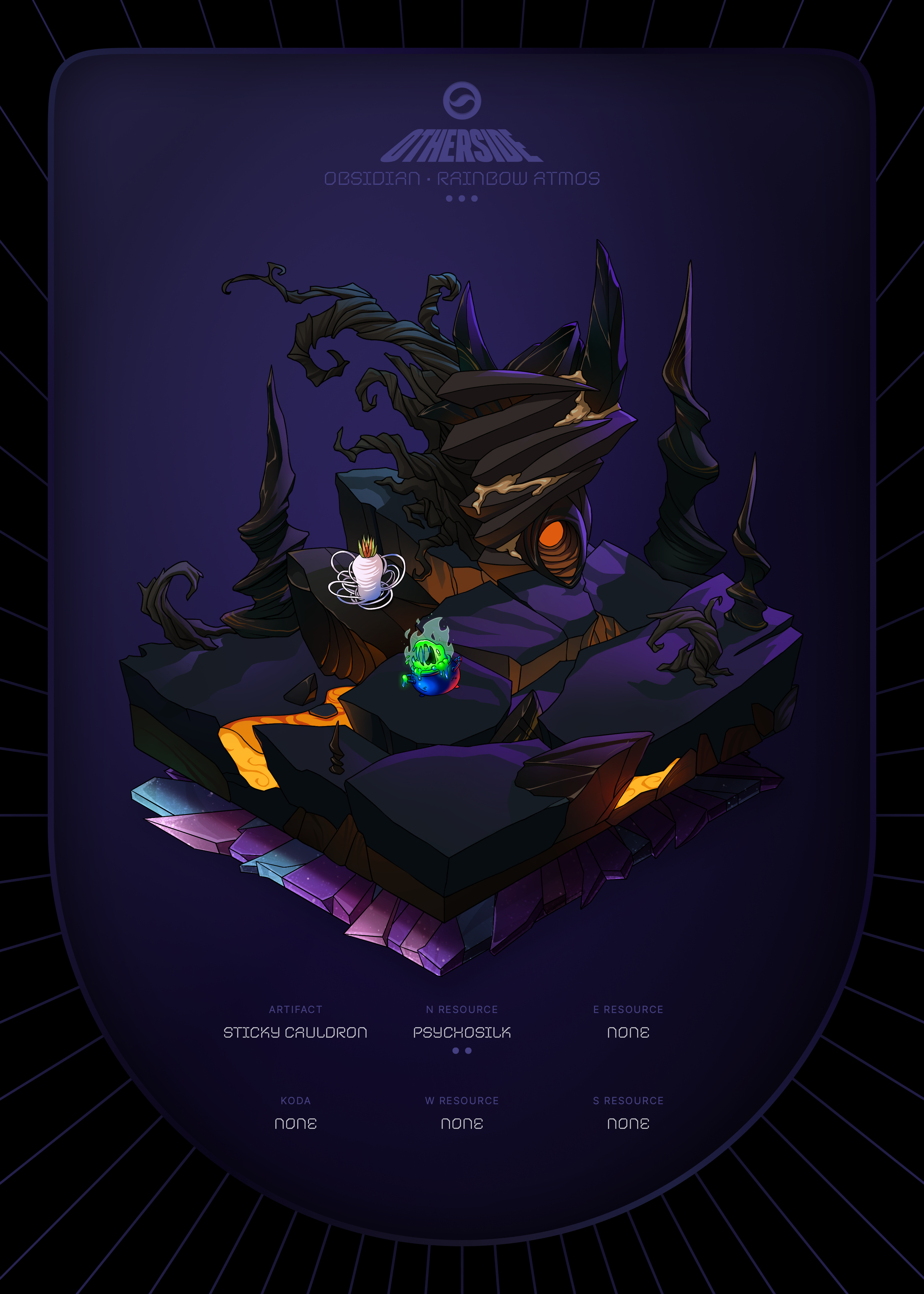 Otherdeed #86330 — Obsidian