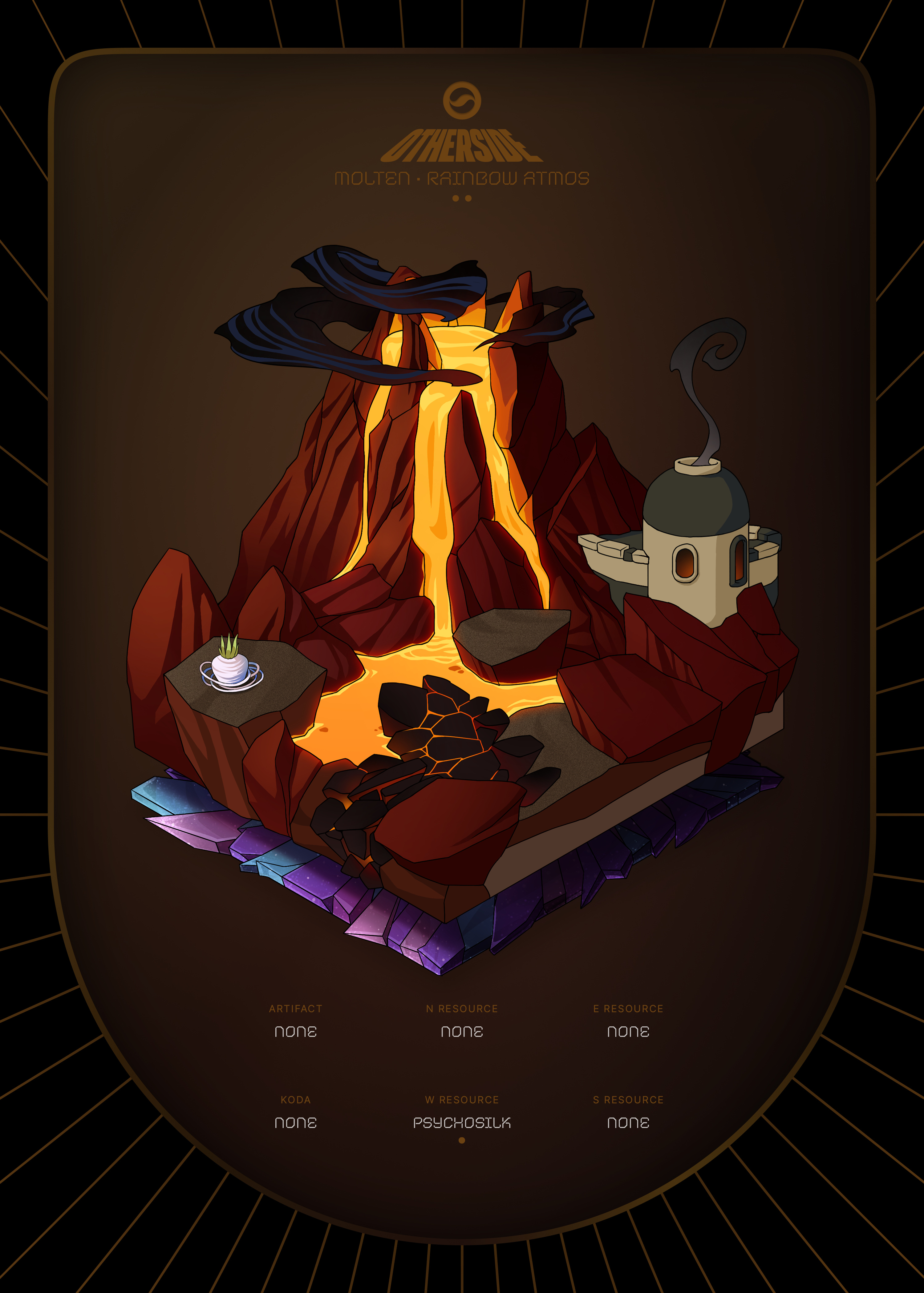 Otherdeed #86632 — Molten