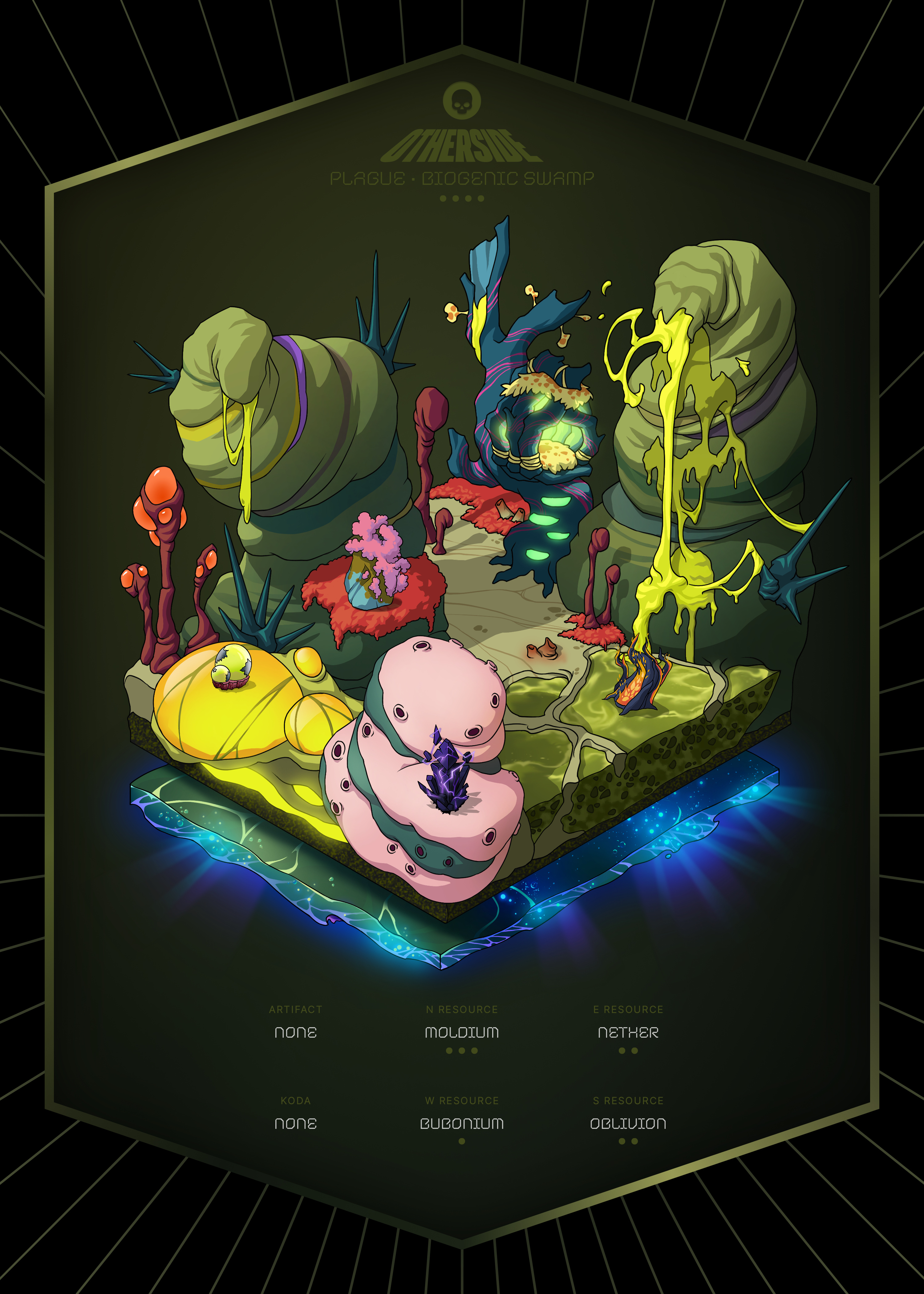 Otherdeed #5635 — Plague