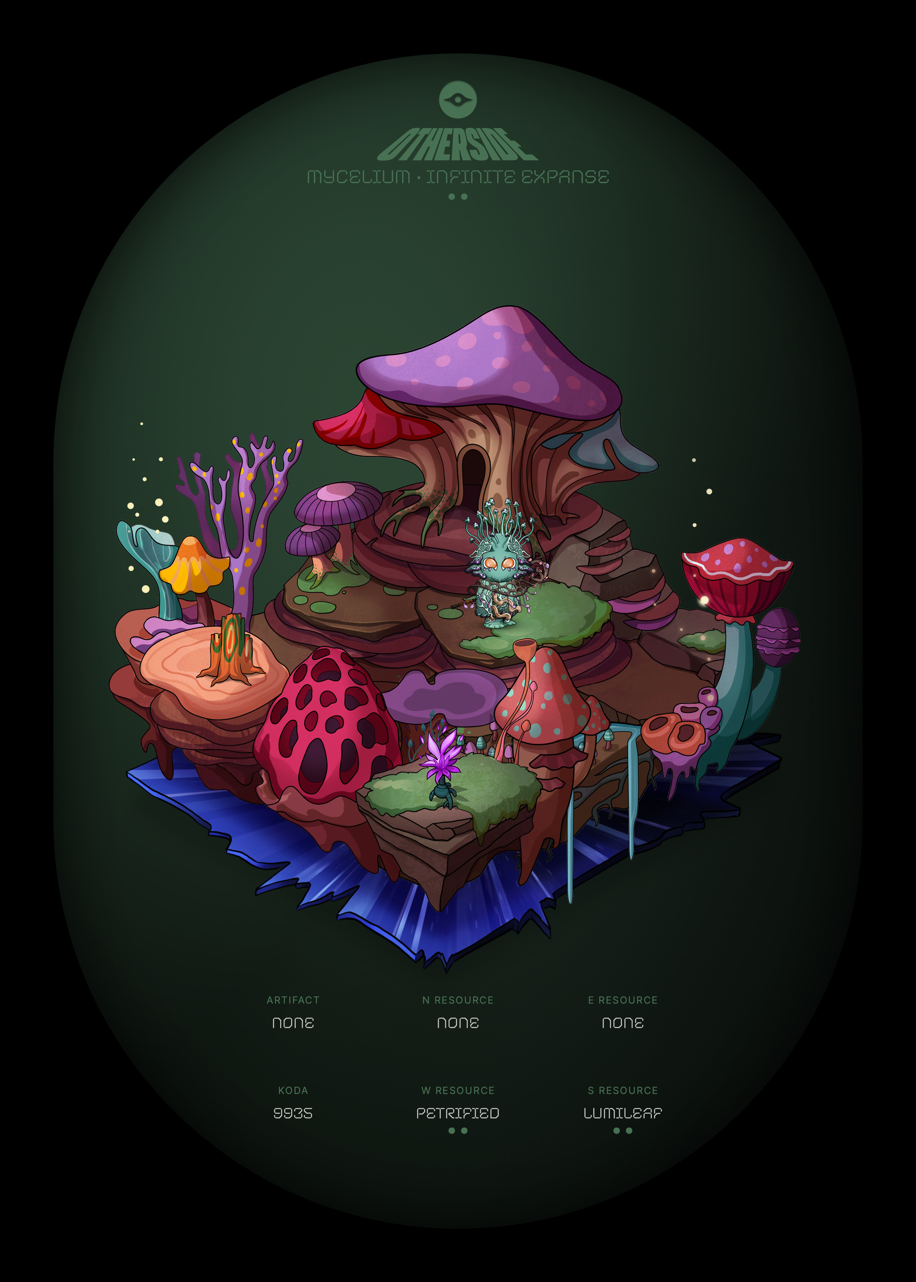Otherdeed #45768 — Mycelium