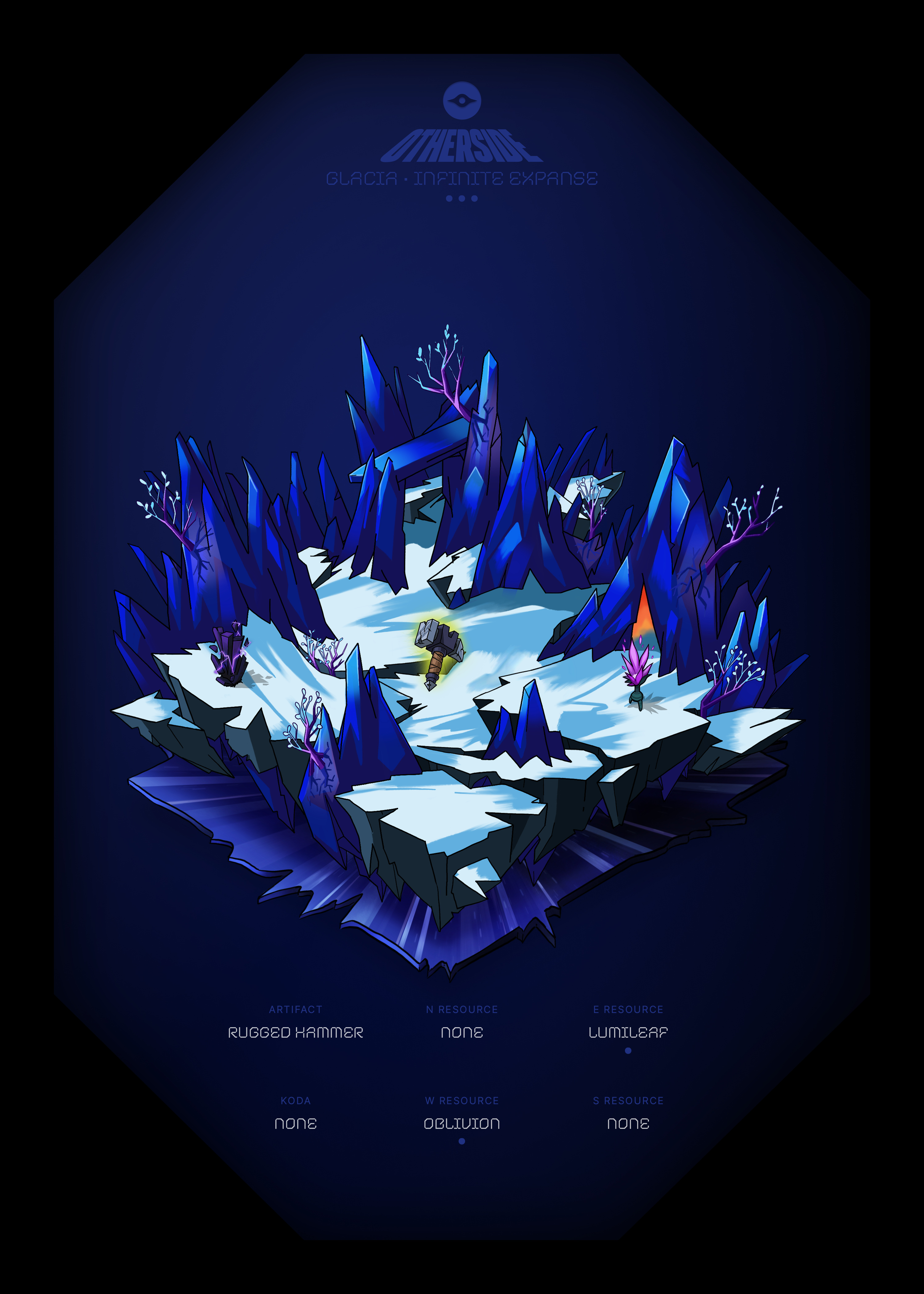 Otherdeed #40664 — Glacia