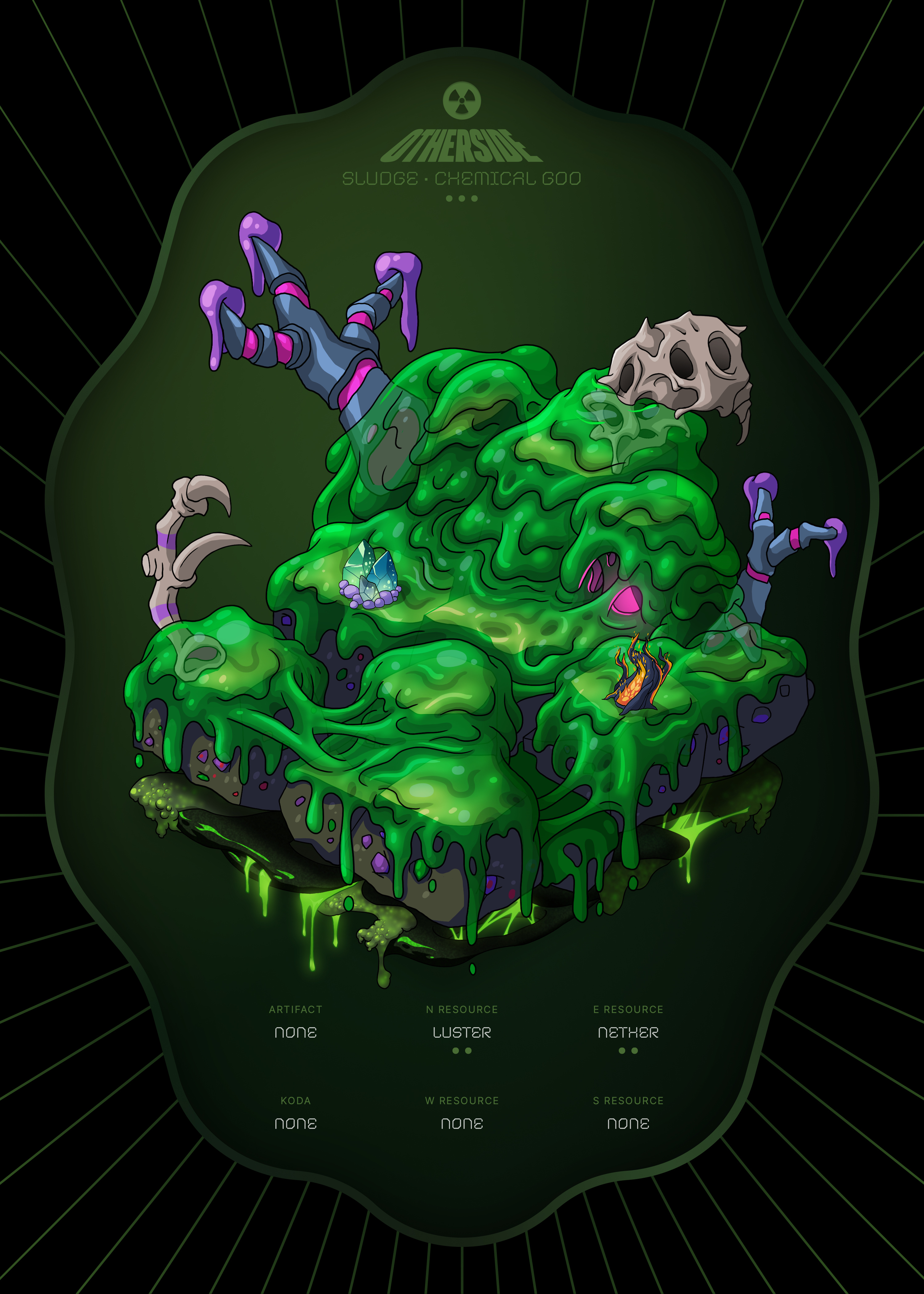 Otherdeed #10894 — Sludge