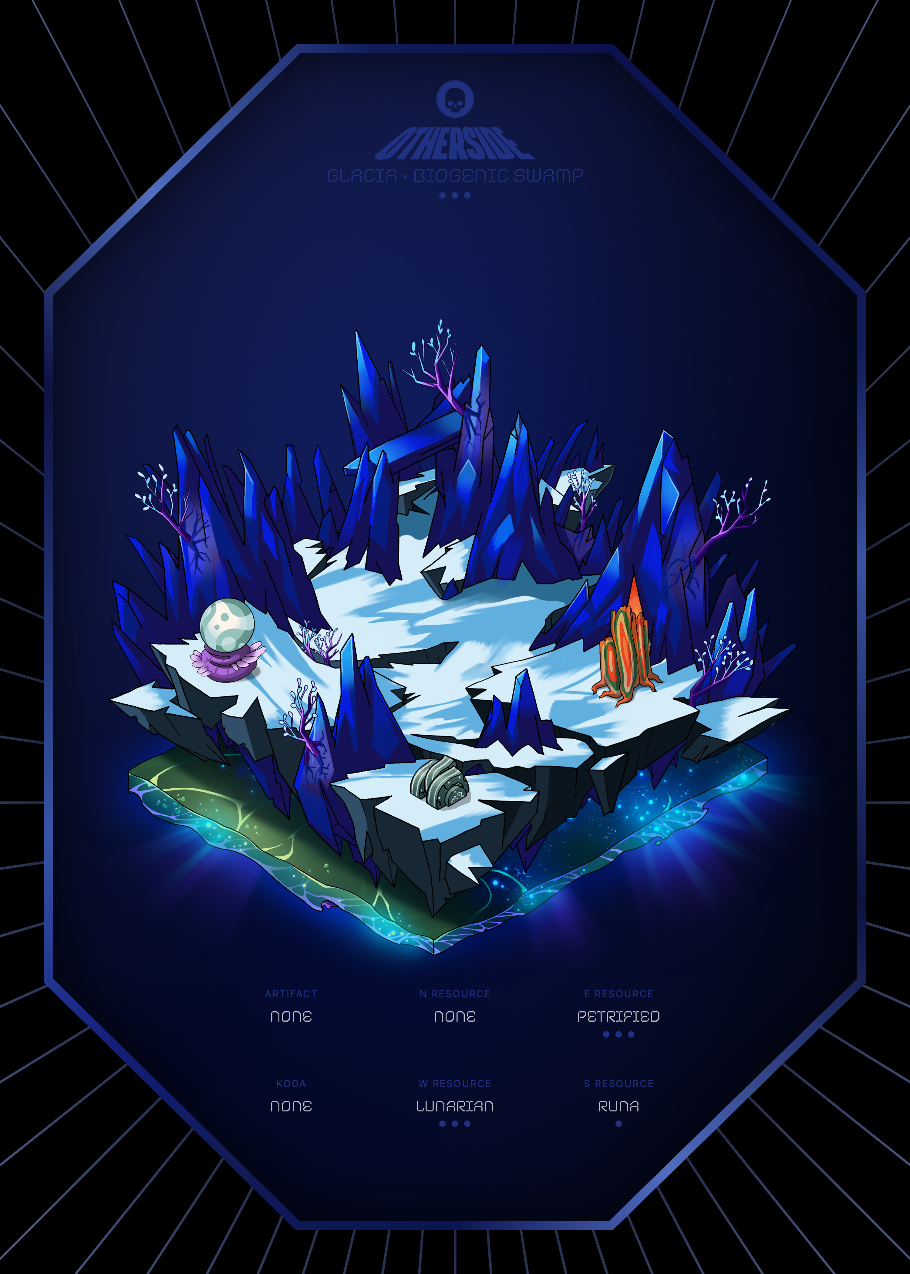 Otherdeed #2135 — Glacia