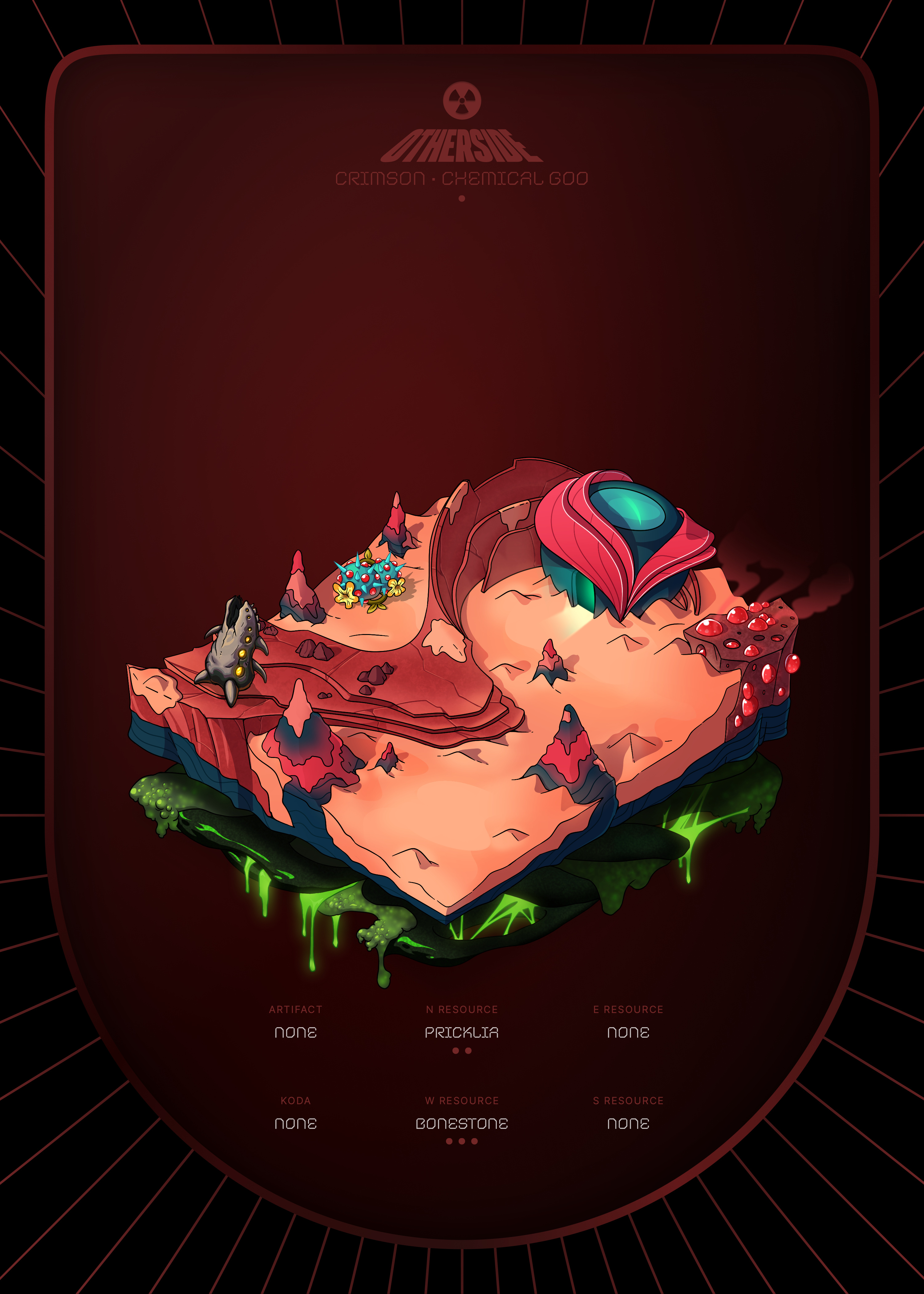 Otherdeed #28923 — Crimson