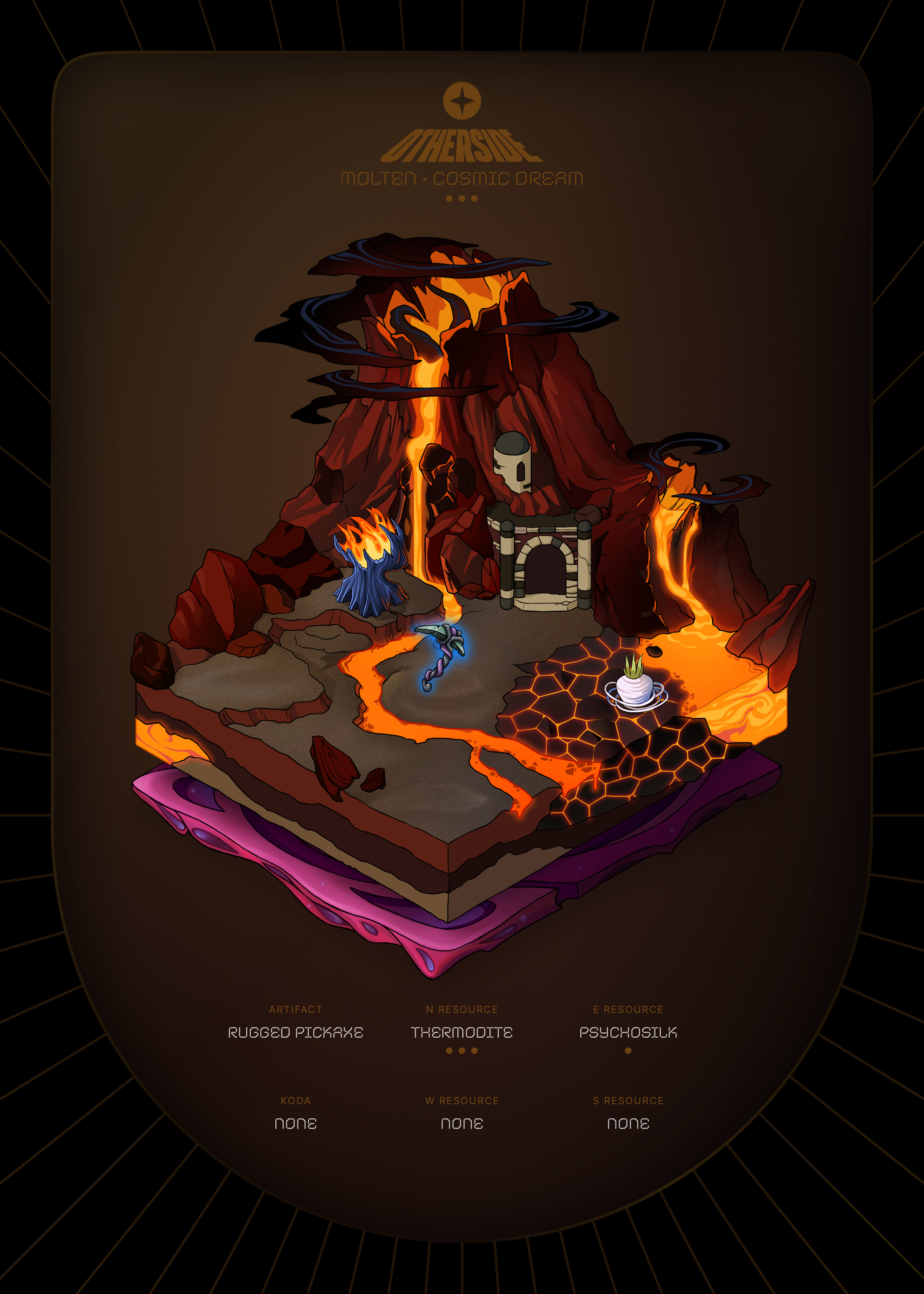 Otherdeed #95906 — Molten