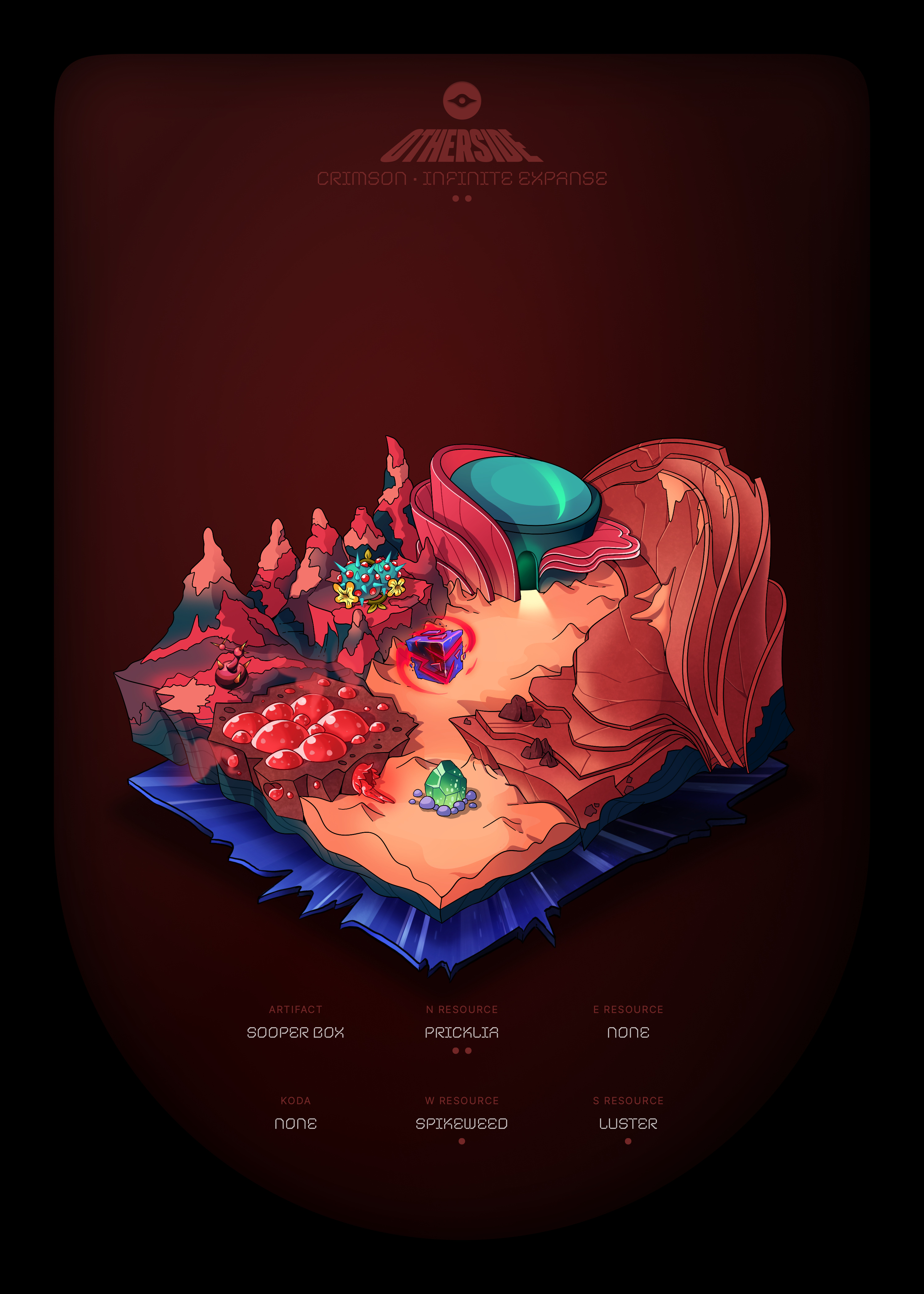 Otherdeed #42166 — Crimson
