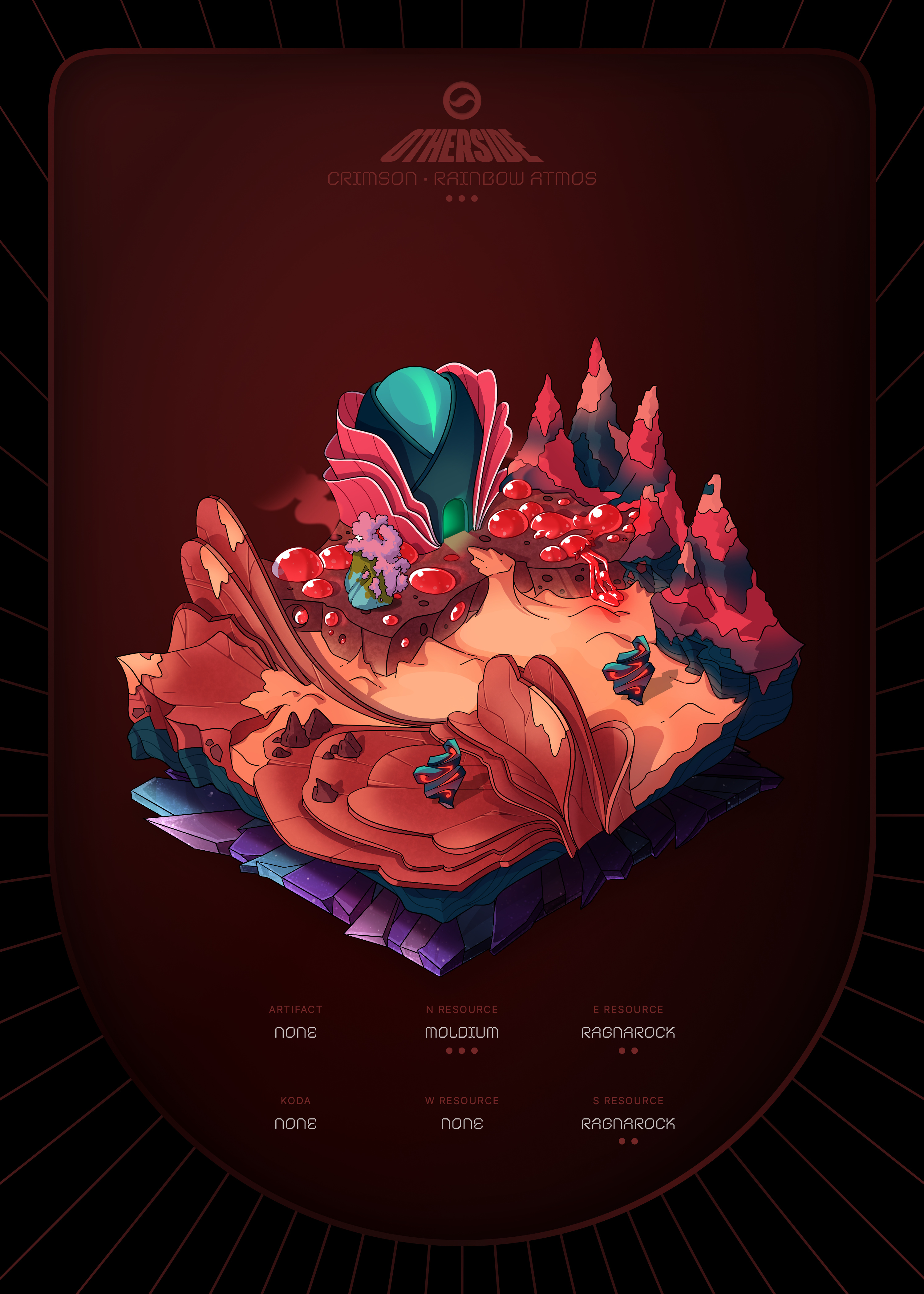 Otherdeed #73404 — Crimson