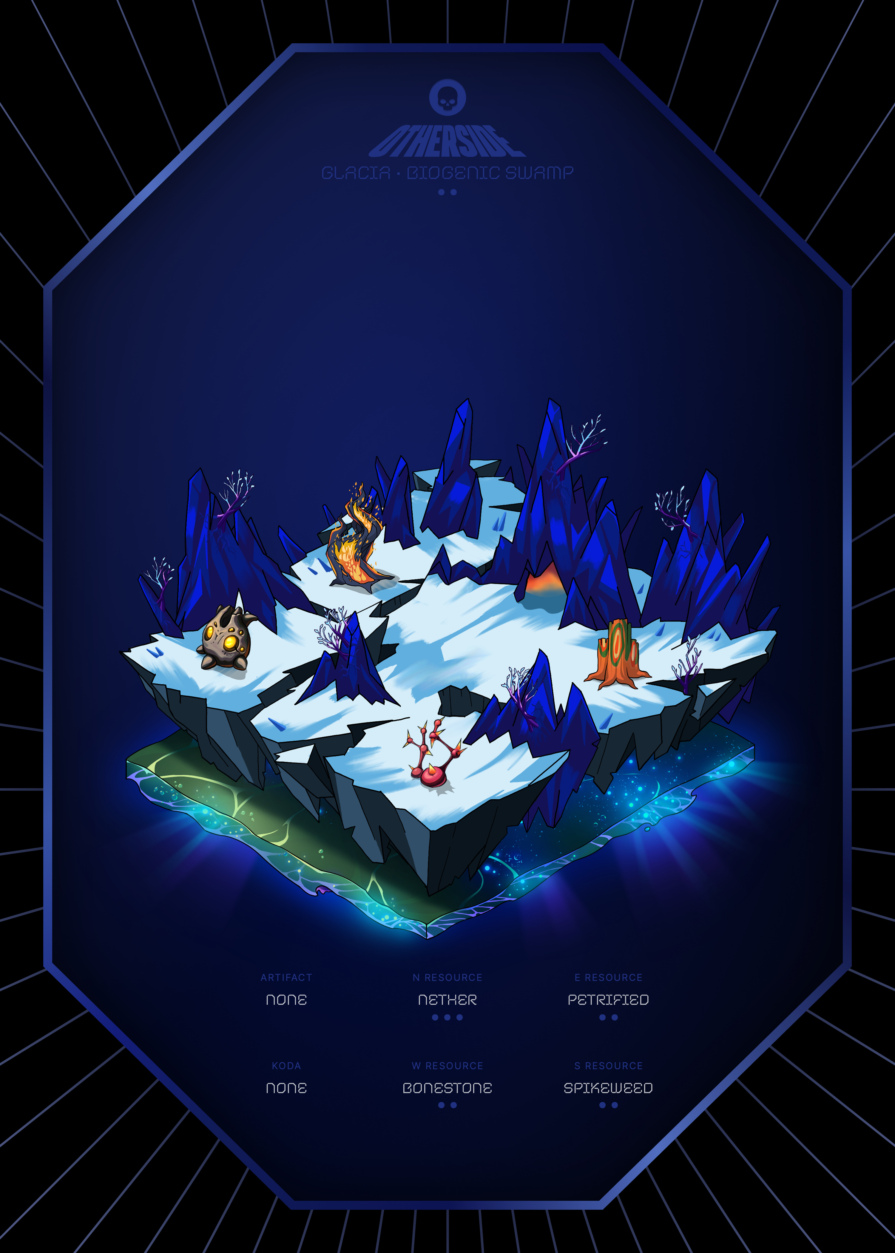 Otherdeed #7549 — Glacia