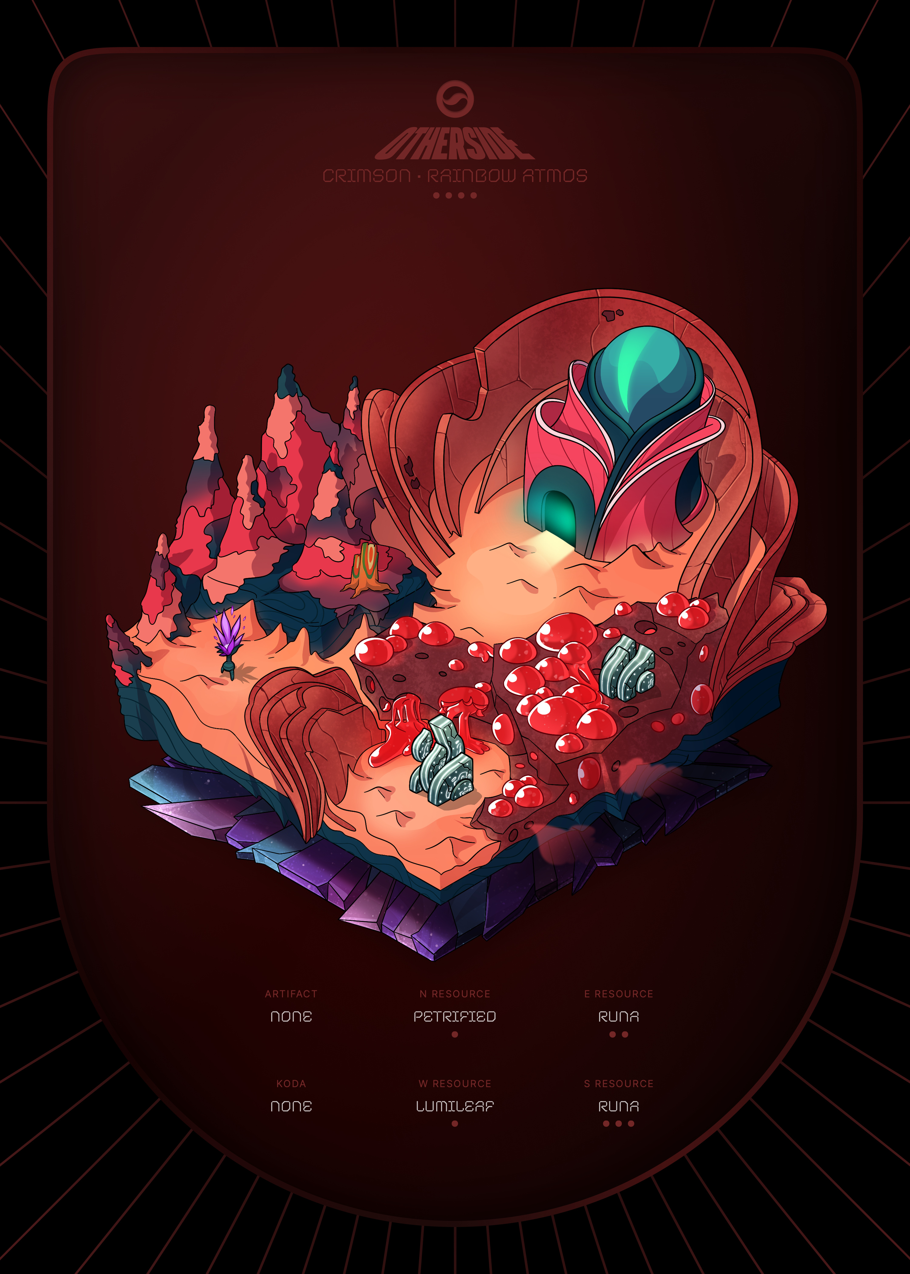 Otherdeed #80987 — Crimson