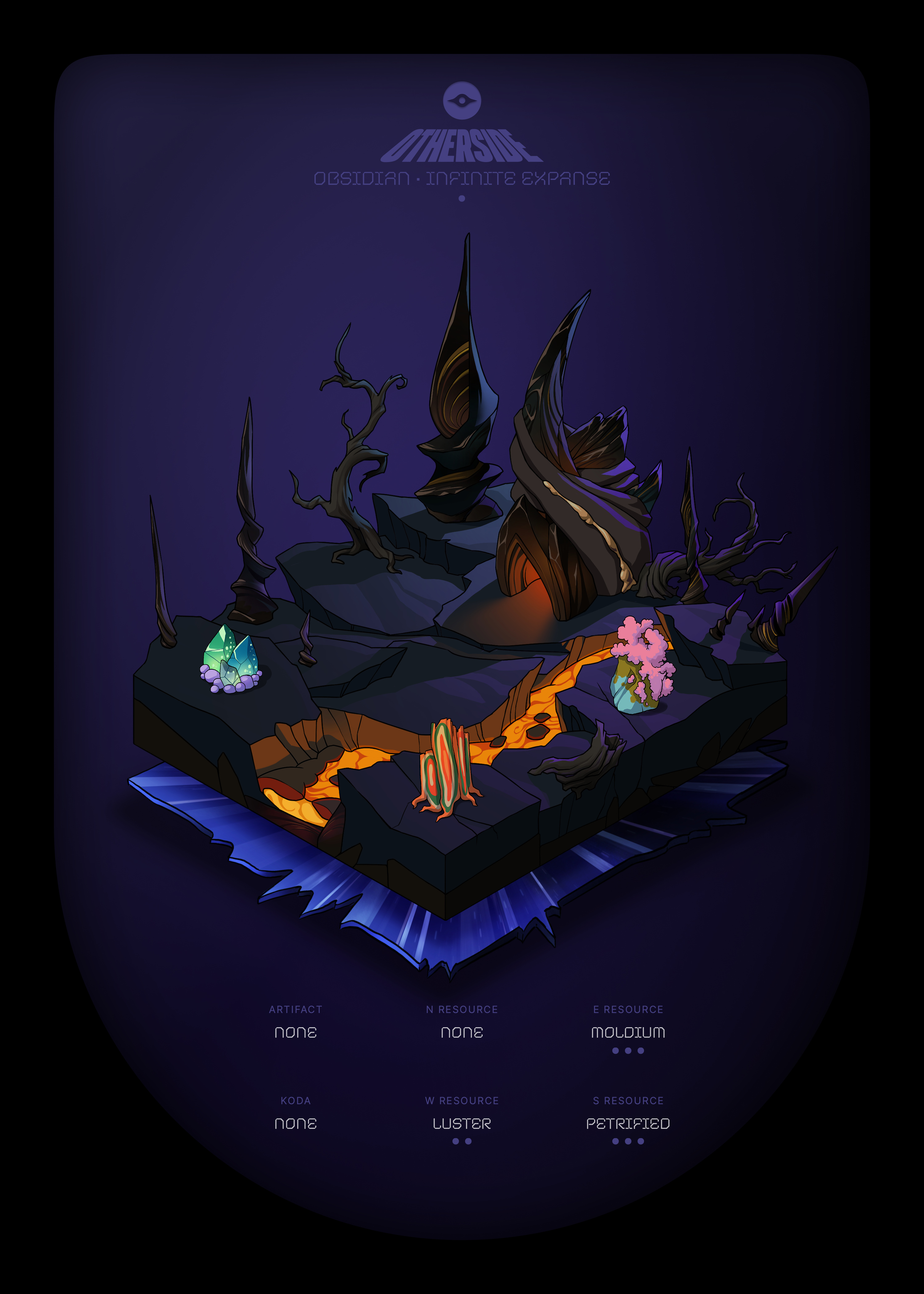 Otherdeed #64557 — Obsidian