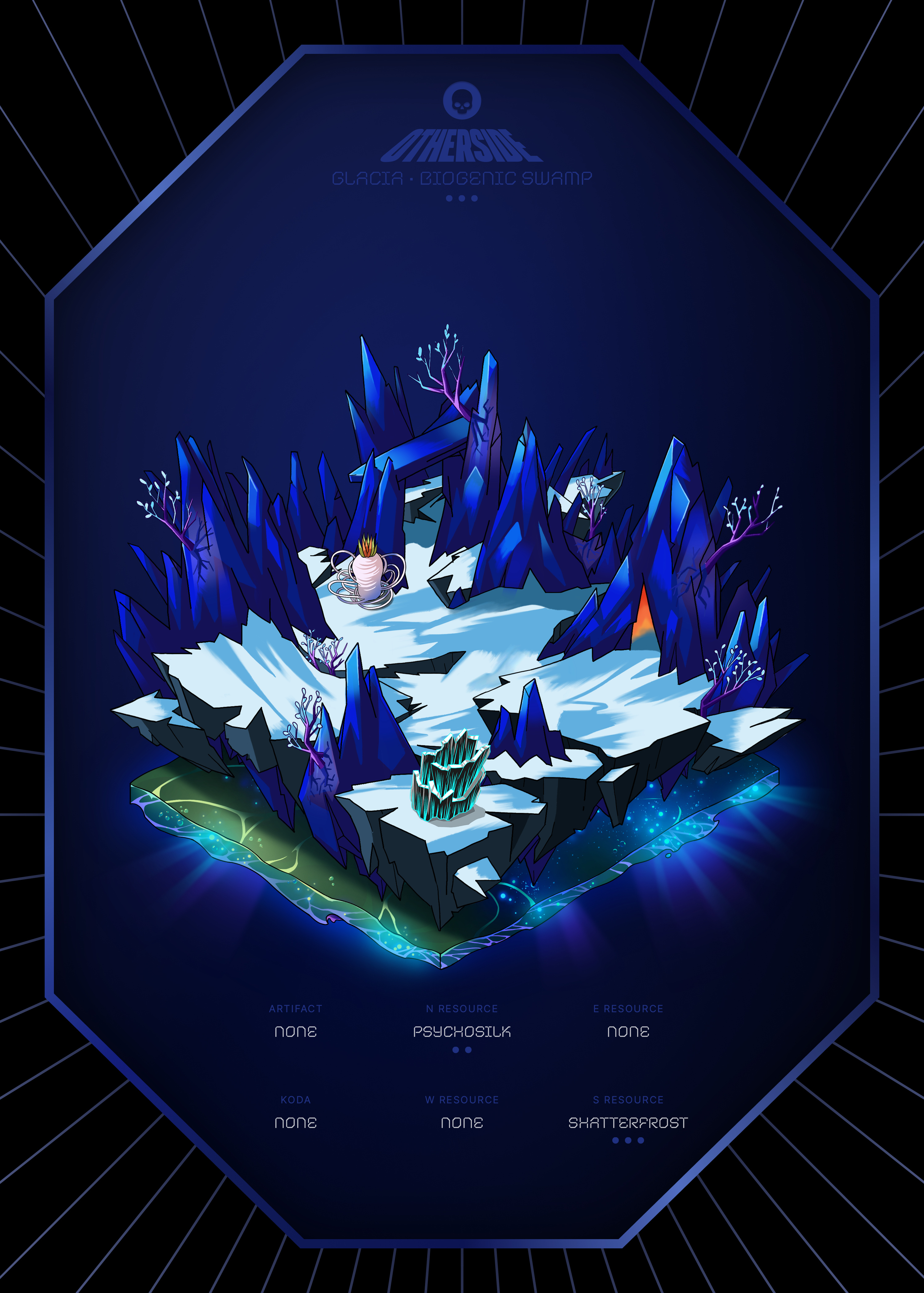 Otherdeed #9821 — Glacia