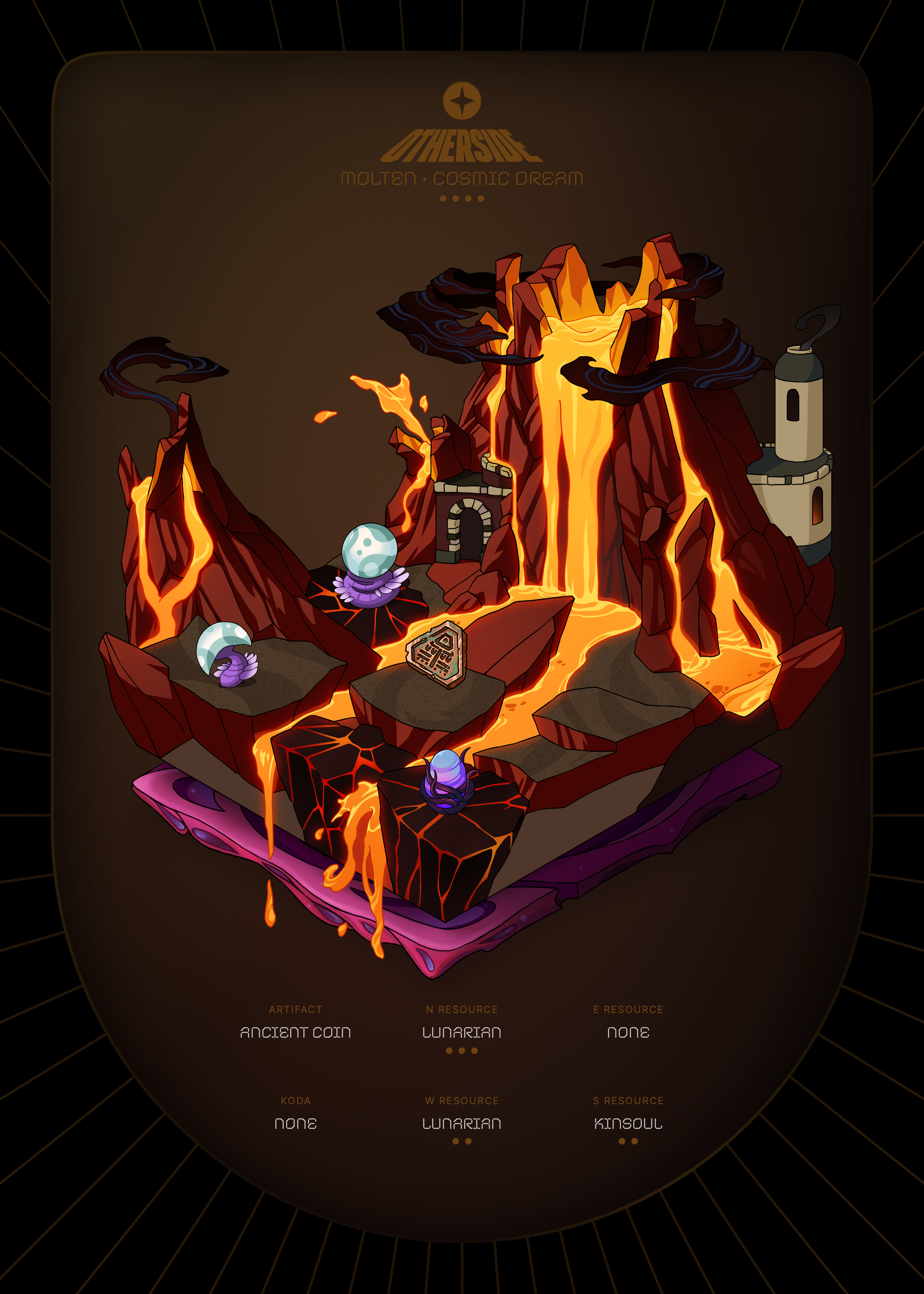 Otherdeed #39371 — Molten