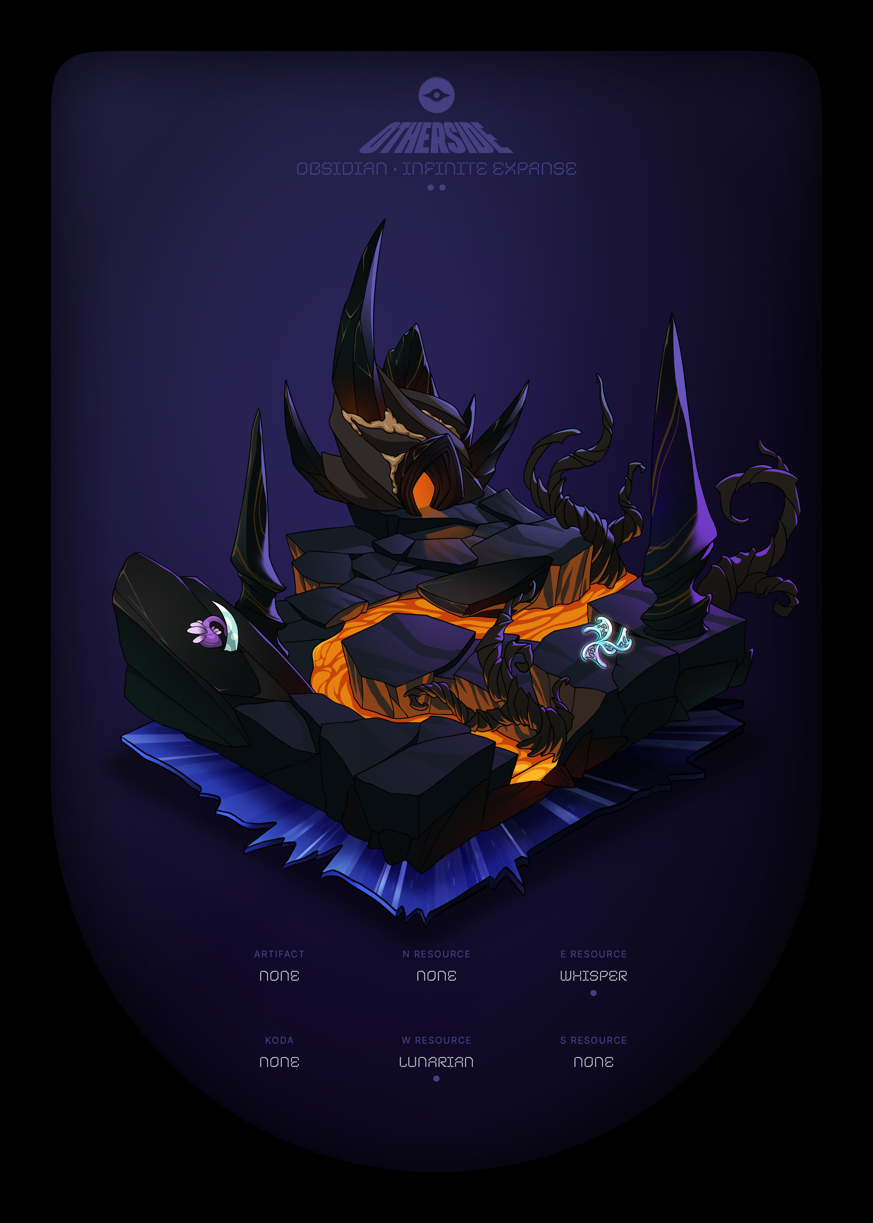 Otherdeed #39935 — Obsidian