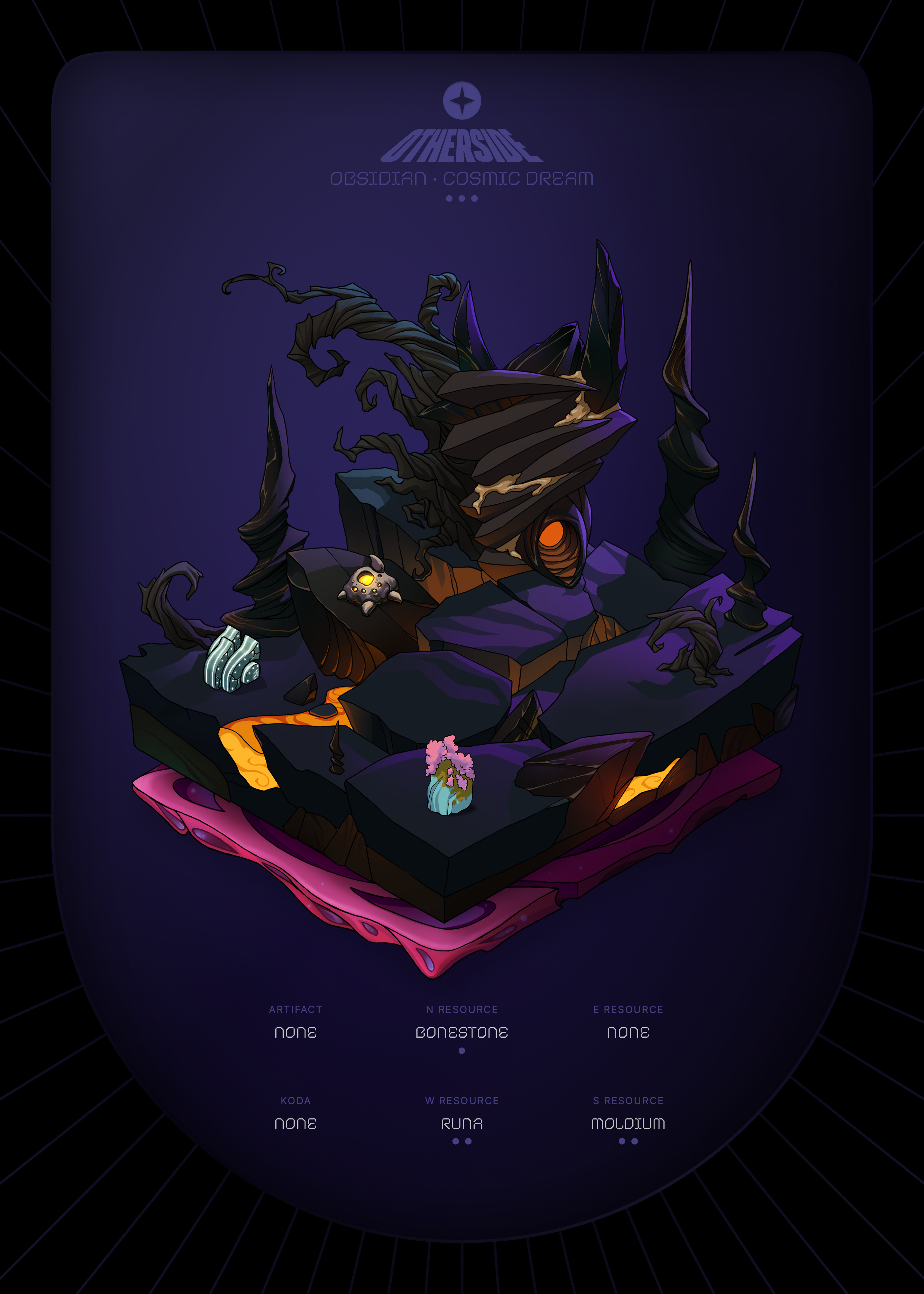 Otherdeed #32039 — Obsidian
