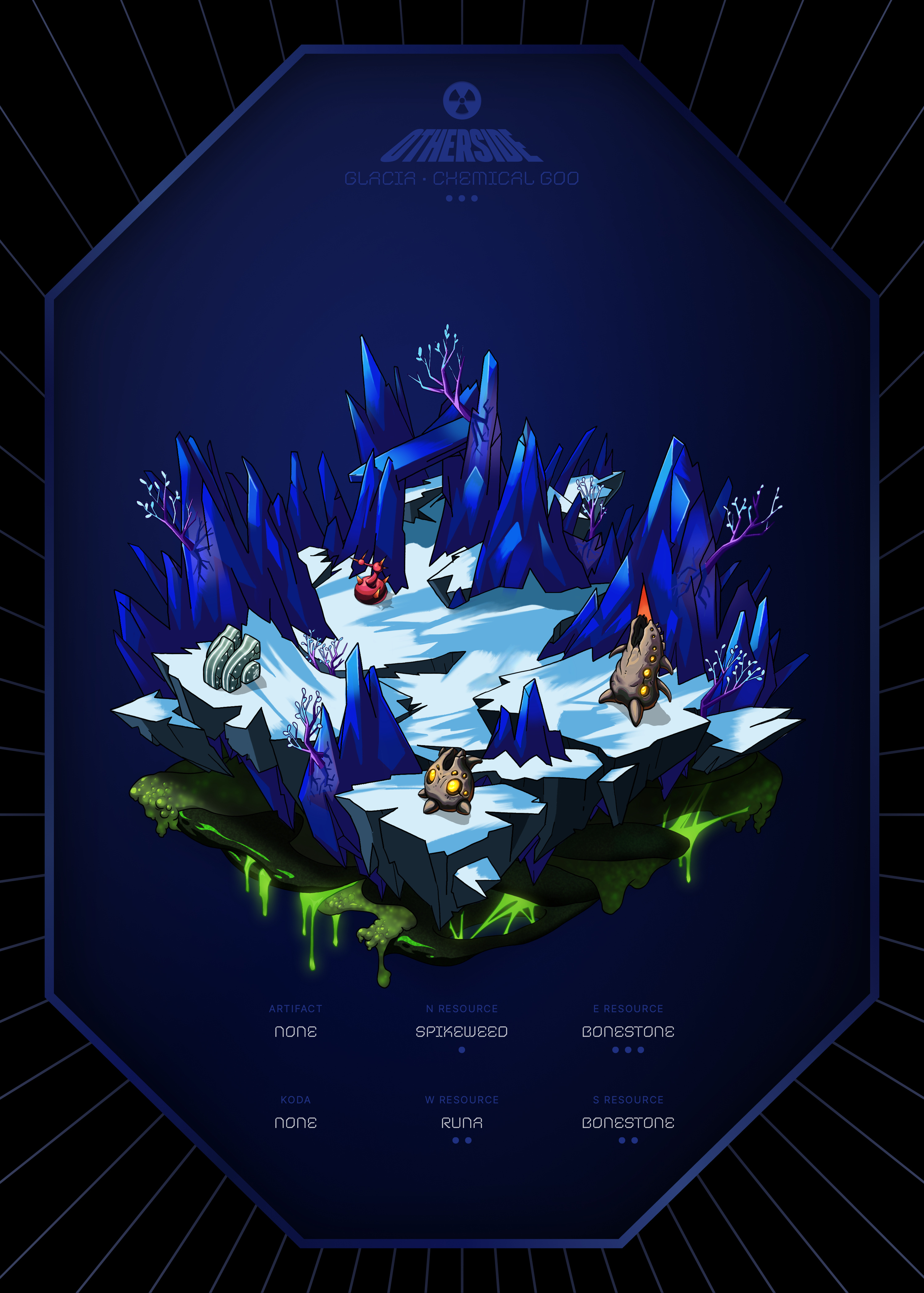 Otherdeed #23077 — Glacia