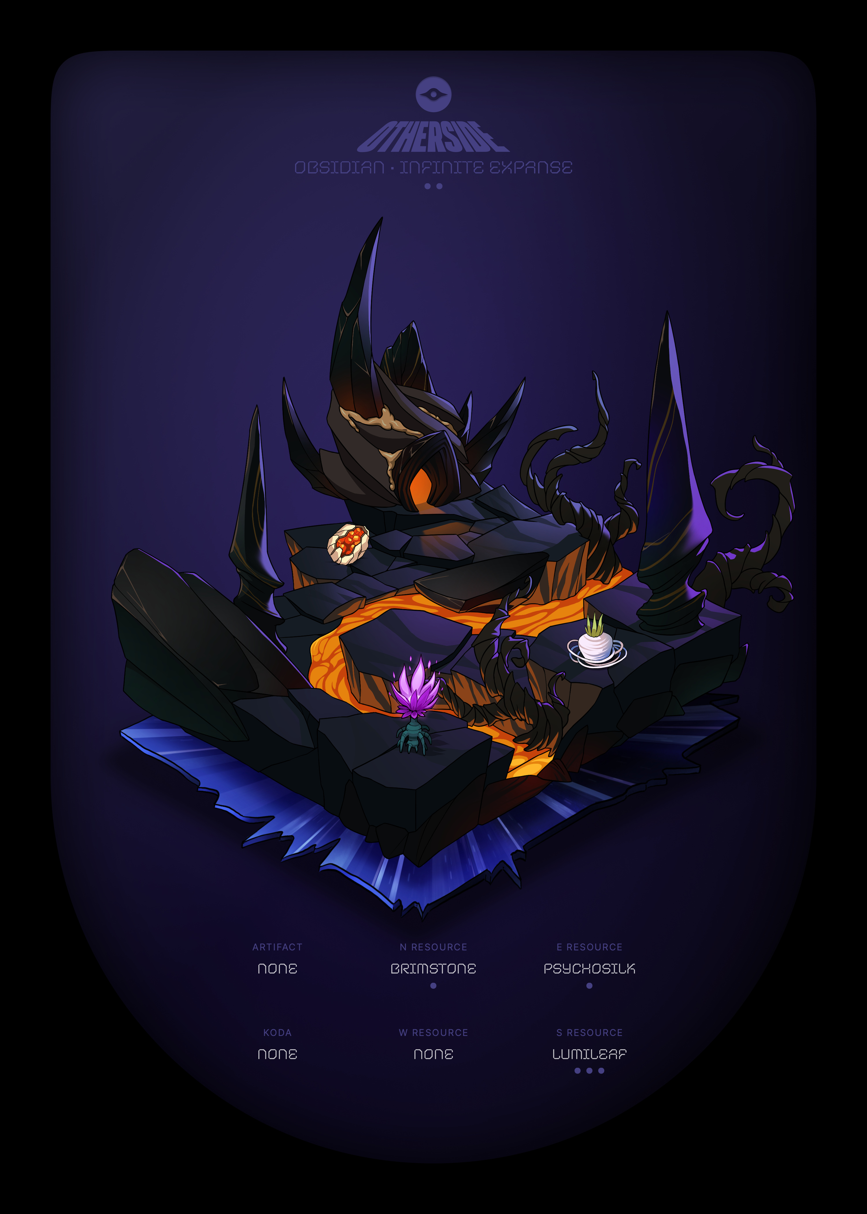 Otherdeed #45560 — Obsidian