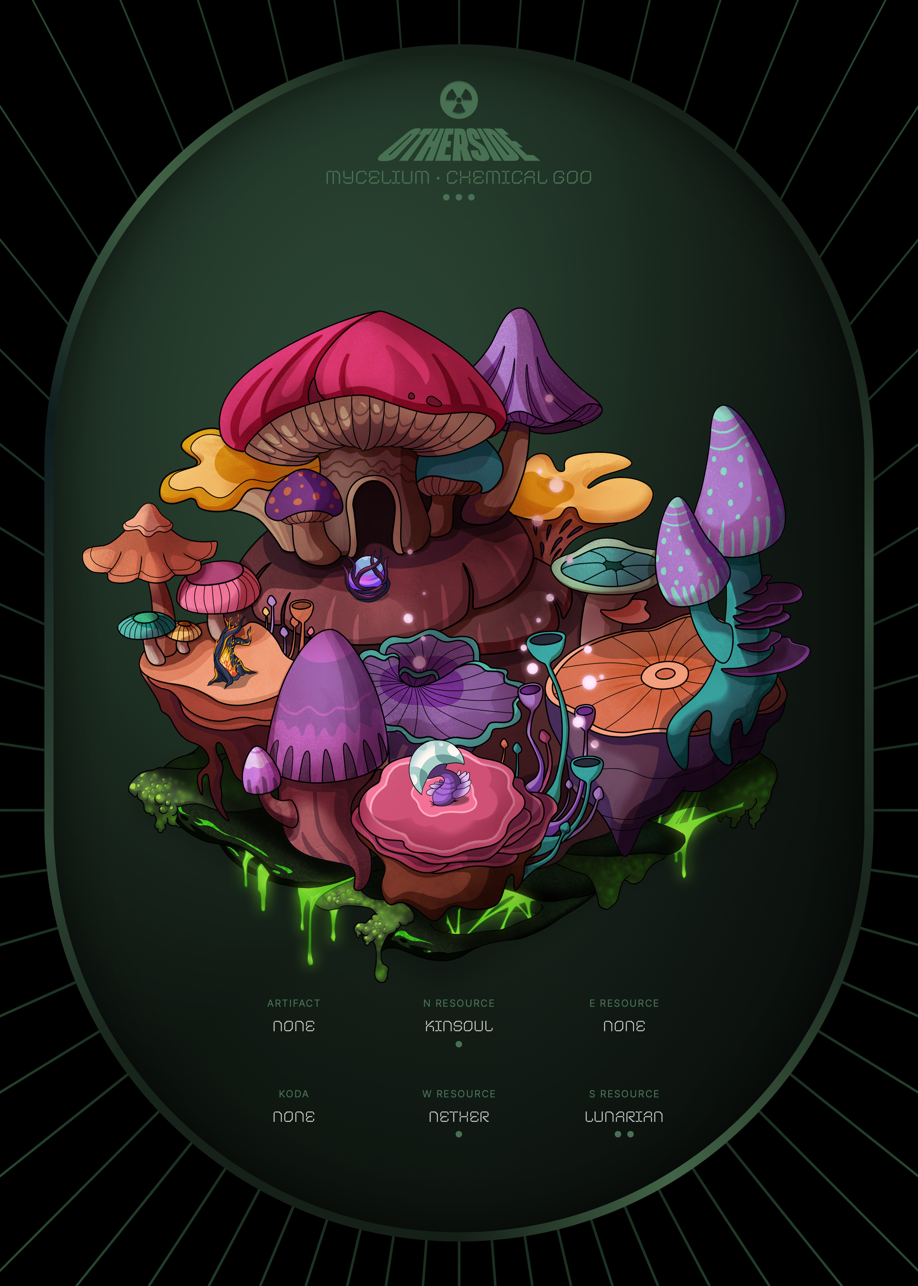 Otherdeed #12097 — Mycelium