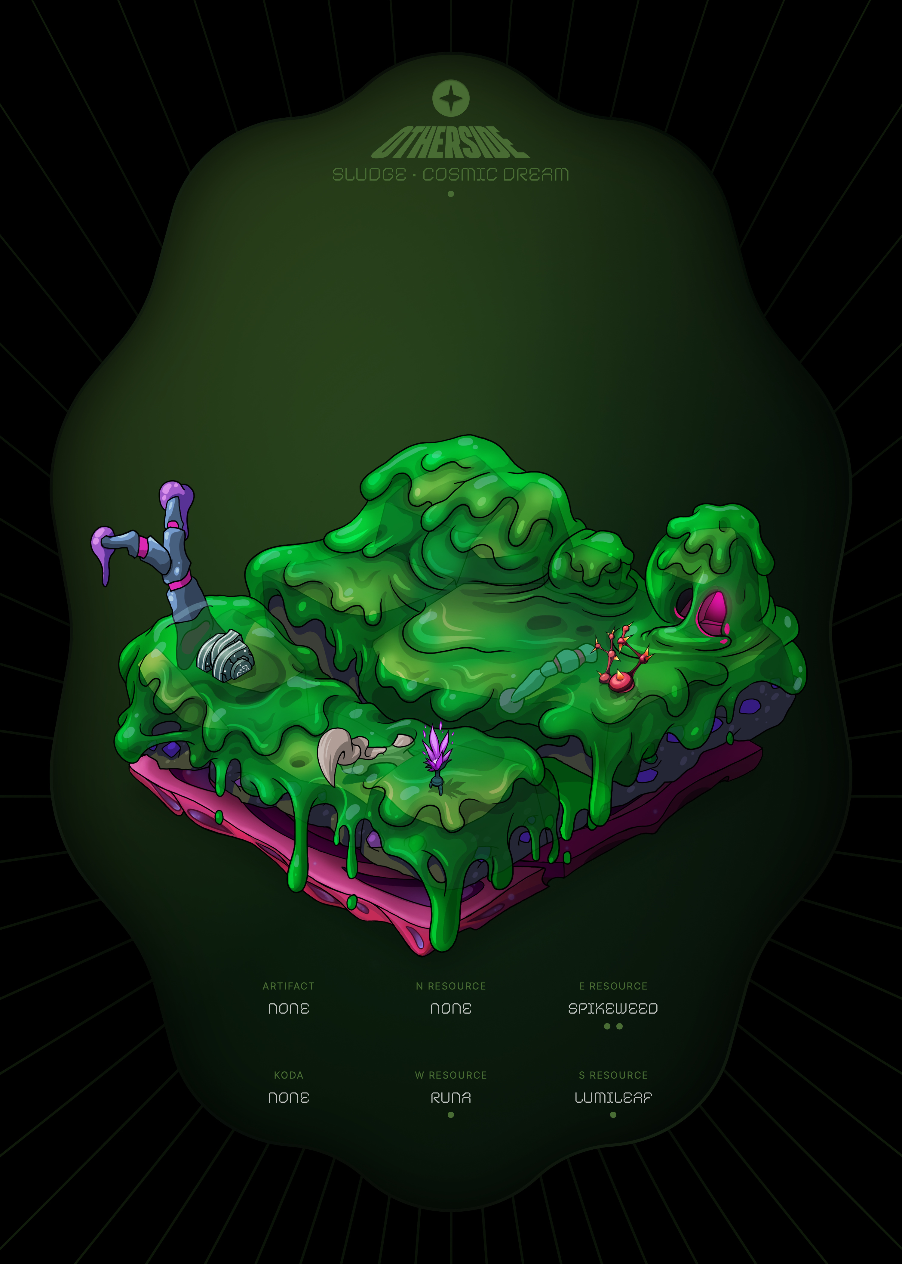 Otherdeed #31040 — Sludge