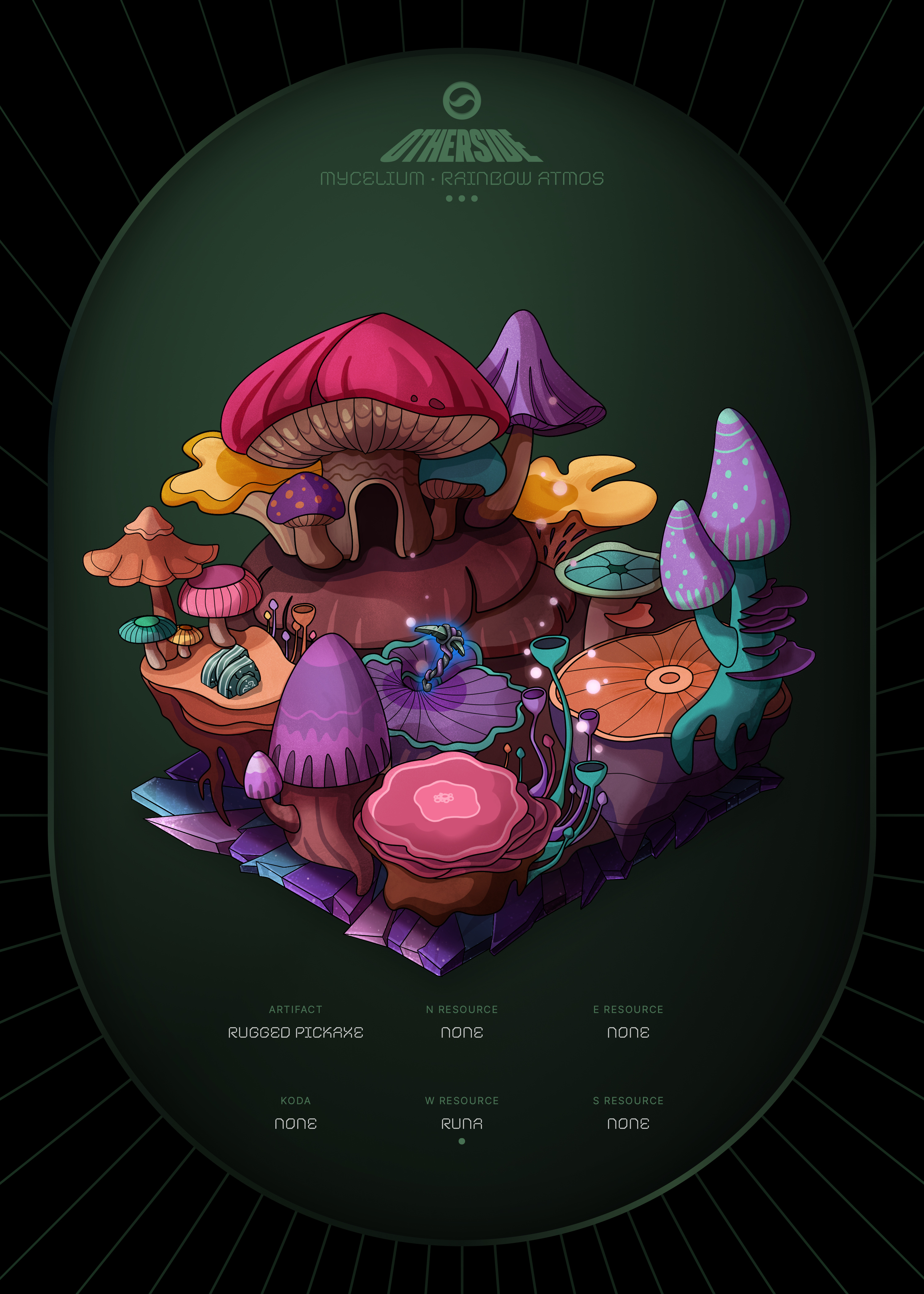Otherdeed #73685 — Mycelium