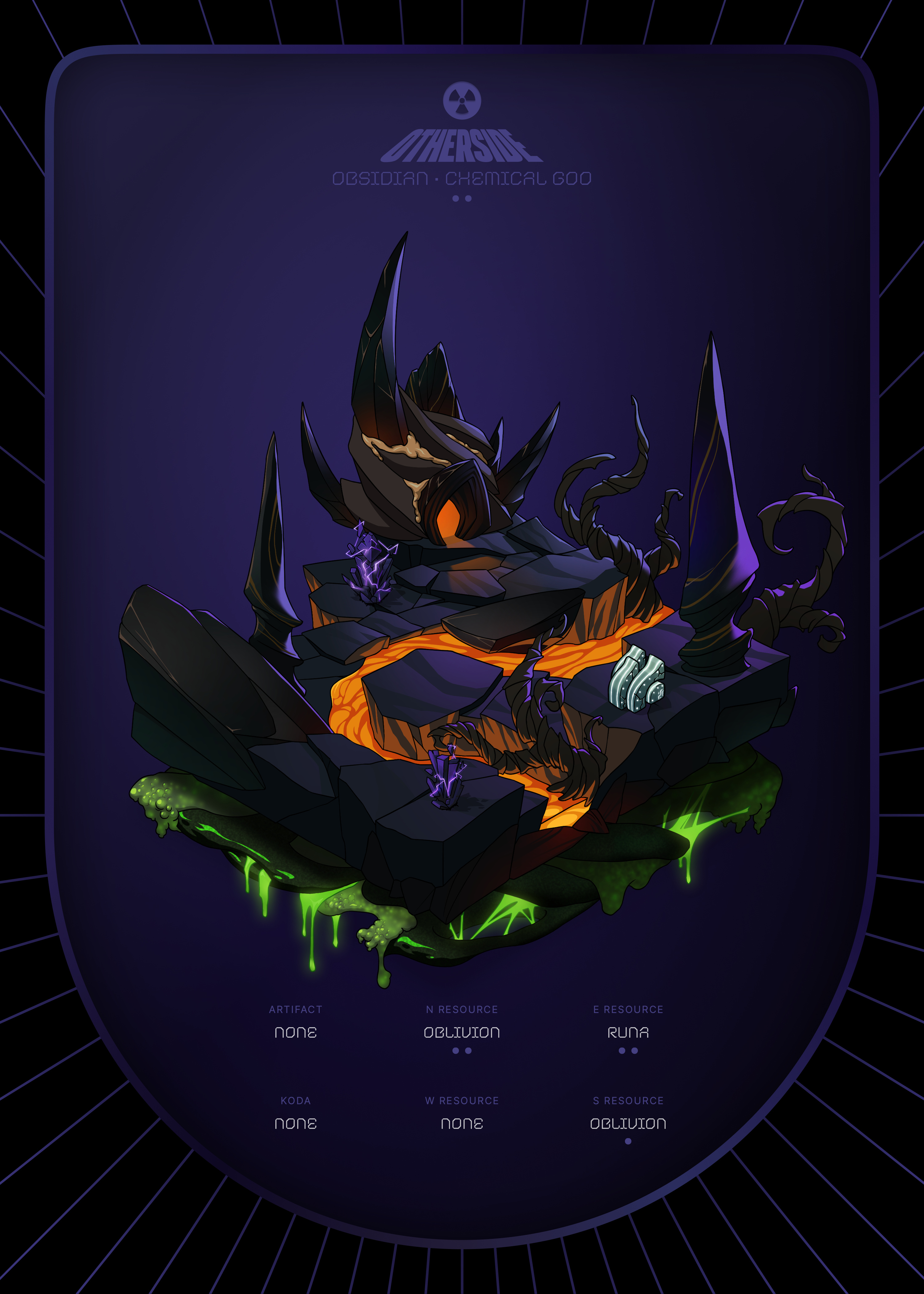 Otherdeed #15727 — Obsidian